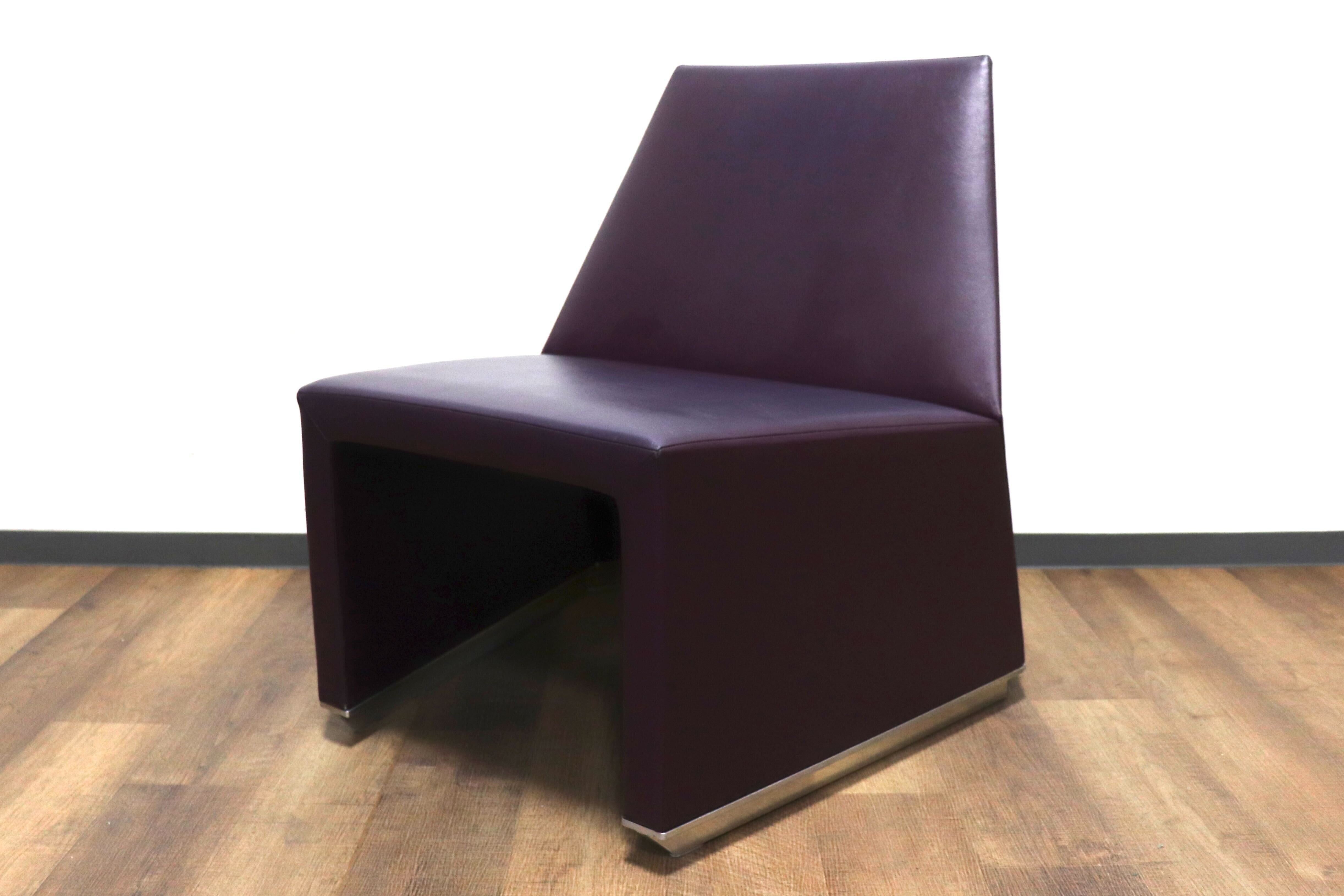 GMHH135B○Cassina ixc / カッシーナイクスシー ラウンジチェア システムチェア 椅子 1人掛けソファ ロビー レザー イタリア  ポストモダン