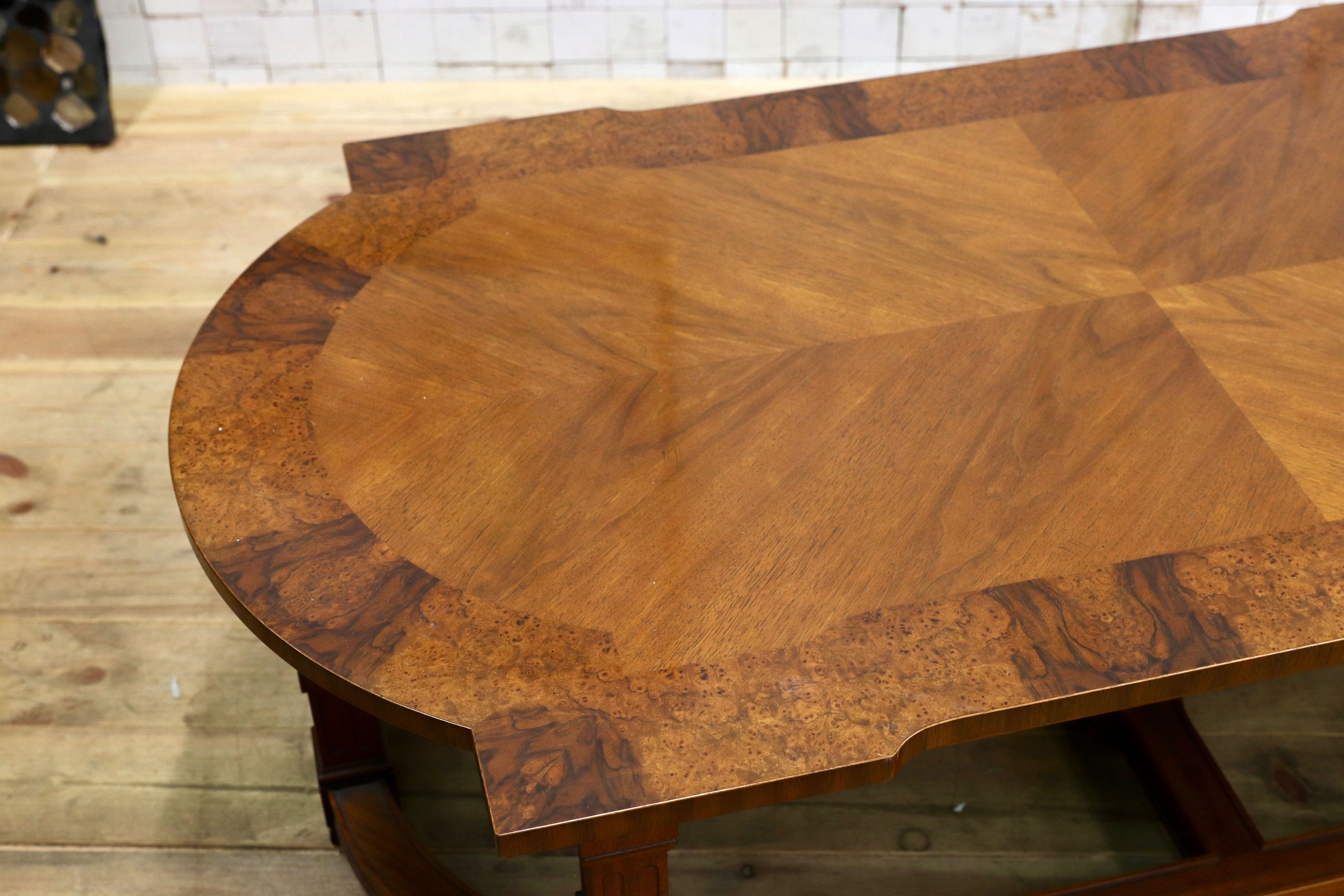 GMIS555○DREXEL HERITAGE / ドレクセルヘリテイジ フランチェスカ センターテーブル リビングテーブル 応接机 ヴィンテージ 定価約57万