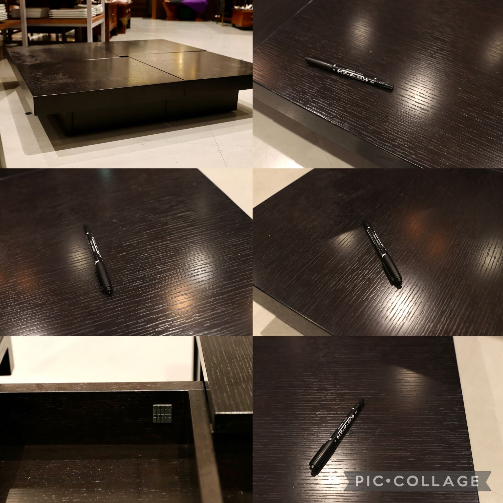 GMIO381○CONDE HOUSE / カンディハウス バリンジャー スクエアテーブル センターテーブル リビングテーブル ローテーブル 約32万