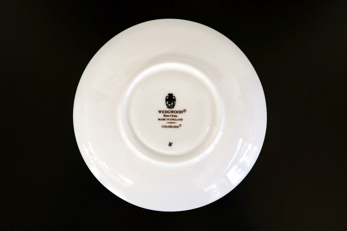 GMJO137E○WEDGWOOD / ウェッジウッド COLORADO コロラド カップ＆ソーサー ボーンチャイ ナ 金彩 ヴィンテージ 英国製 廃盤