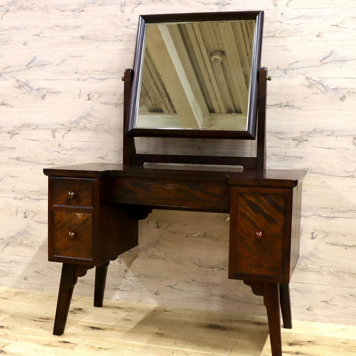 GMHS324○松本民芸家具 ドレッサー 鏡台 化粧台 和家具 ミズメザクラ 