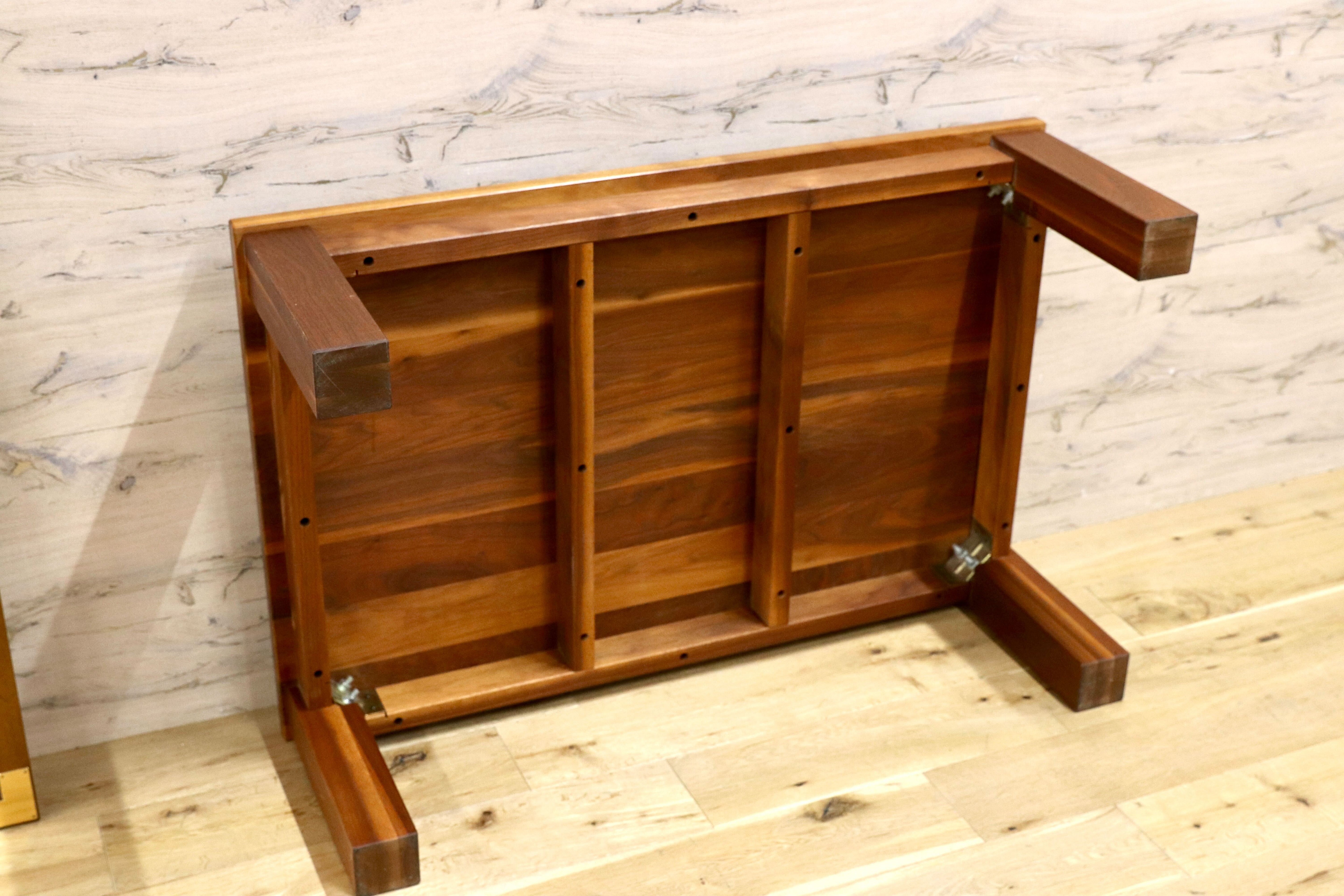 GMIK919○ACTUS / アクタス センターテーブル リビングテーブル ウォールナット無垢材 北欧スタイル モダン オイル仕上げ 定価約13万