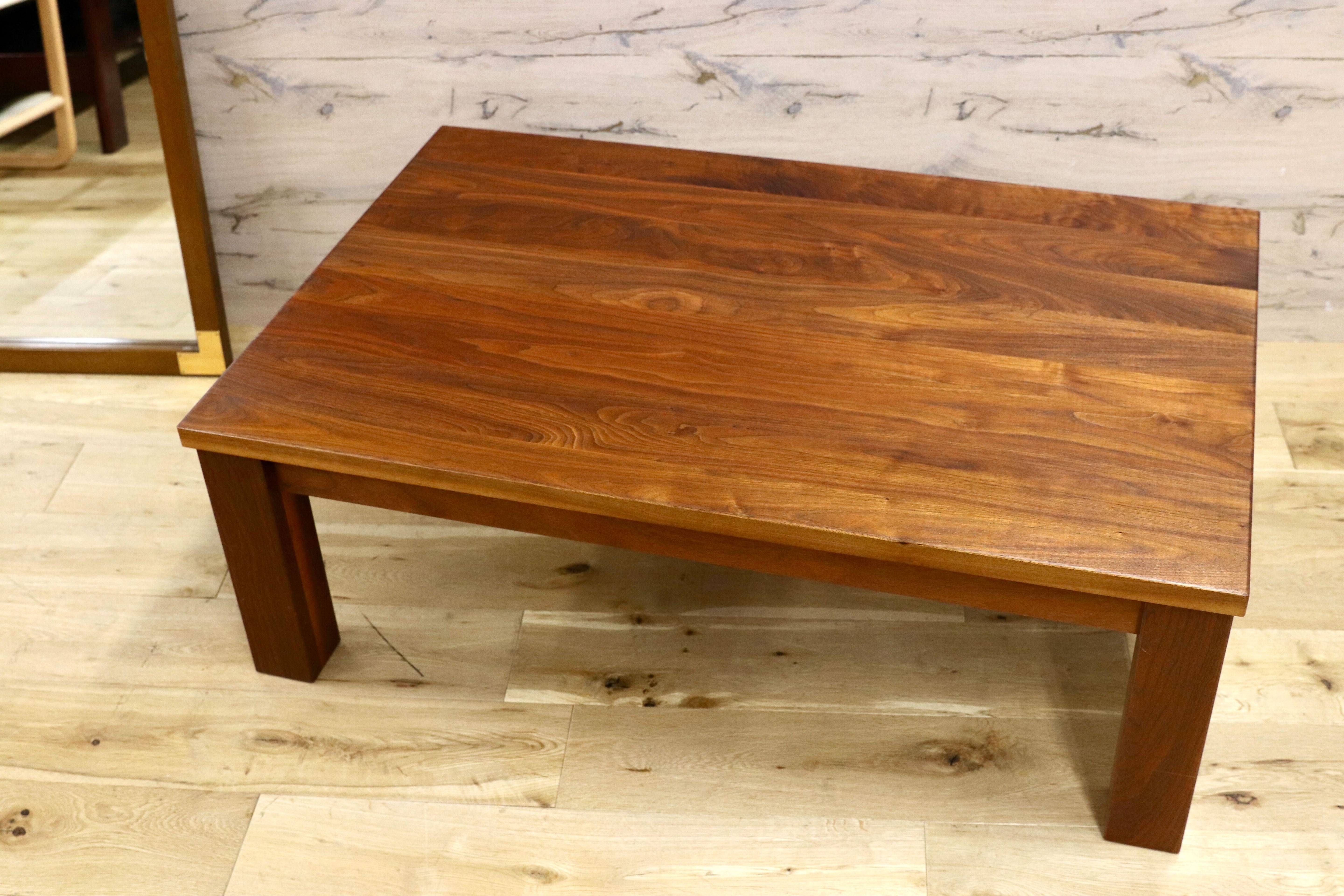 GMIK919○ACTUS / アクタス センターテーブル リビングテーブル ウォールナット無垢材 北欧スタイル モダン オイル仕上げ 定価約13万