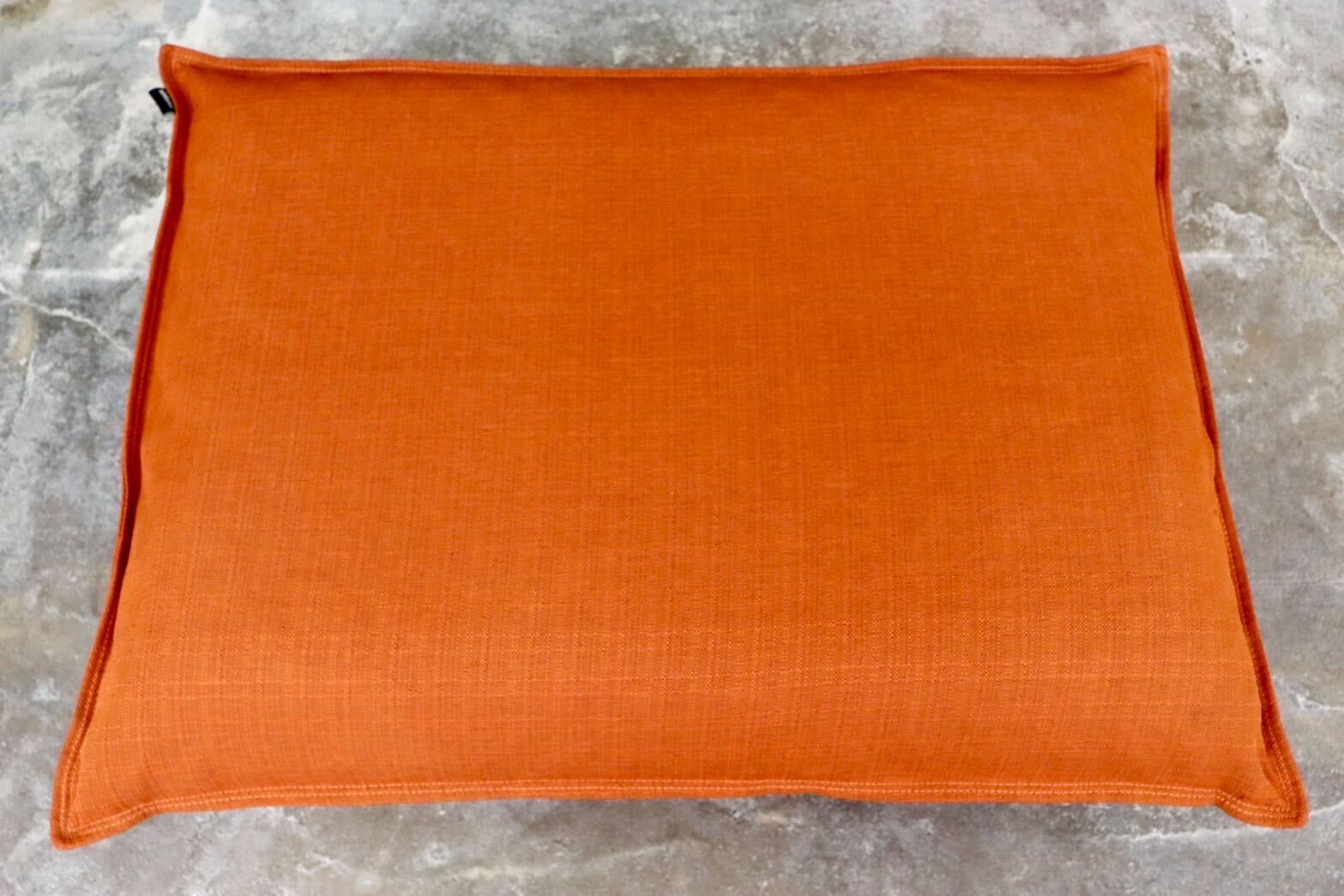 GMIK340C○France Bed / フランスベッド ライフィット Lifit MOVEin'terior オットマン スツール フットスツール ファブリック オレンジ
