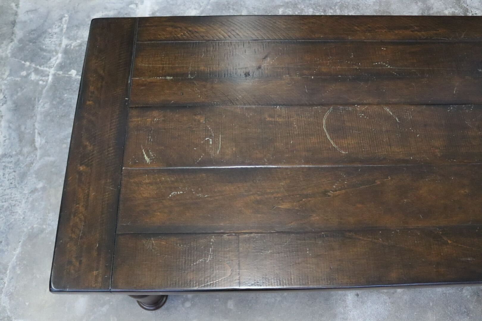 GMIK558E○センターテーブル ローテーブル リビングテーブル 木製 無垢材 応接 レトロ ヴィンテージ クラシック