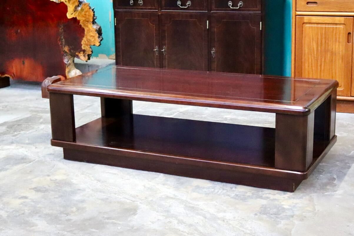 GMIK557C○karimoku / カリモク センターテーブル ローテーブル コーヒーテーブル 応接 ヴィンテージ オールドカリモク 国産家具