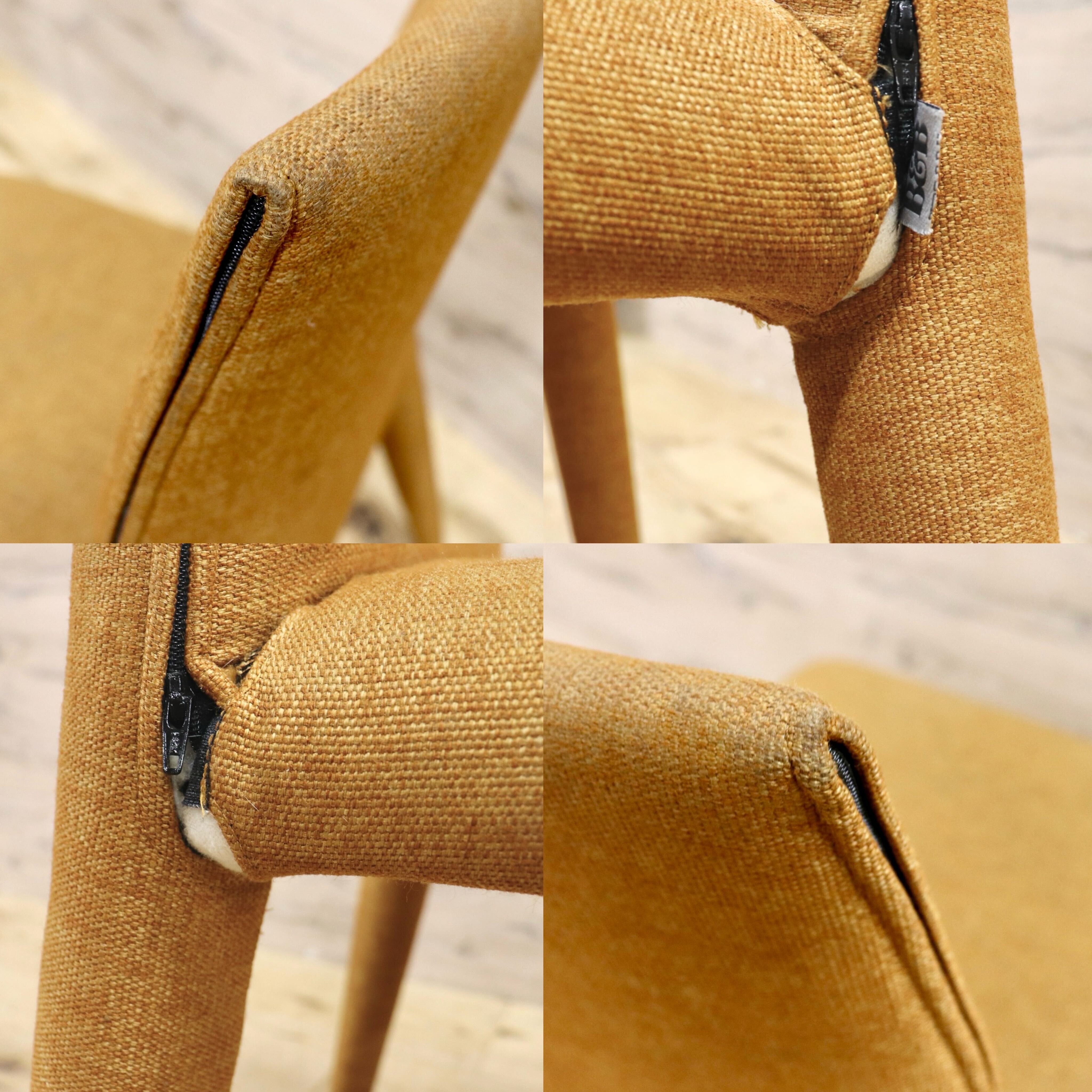 GMIH327C○B&B ITALIA / ビーアンドビー VOL AU VENT ヴォロ ヴァンチェア ダイニングチェア 2脚セット ファブリック モダン