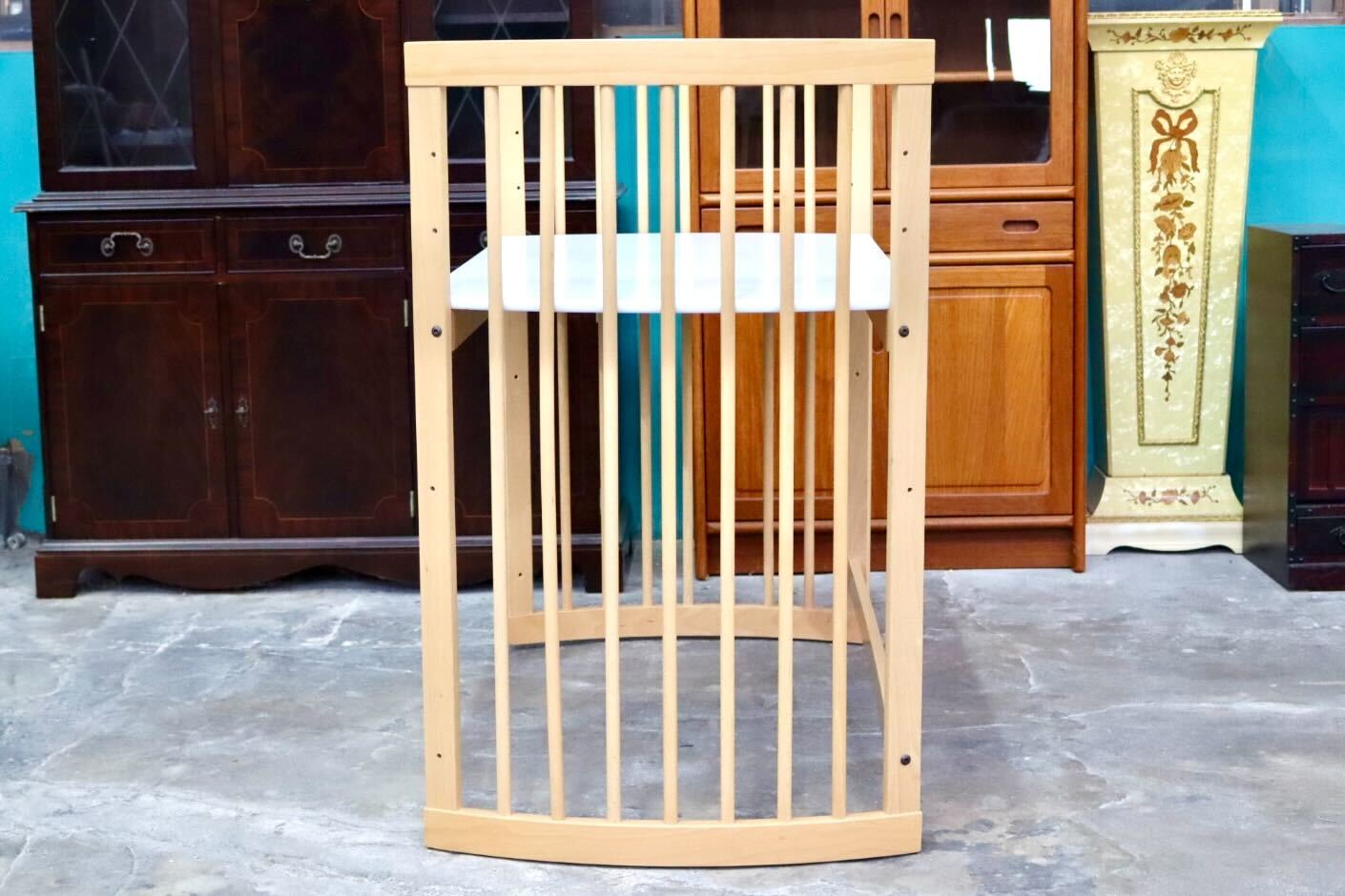 GMIH235C○Stokke / ストッケ オムツ交換台 テーブル デスク 多機能 木製 北欧家具