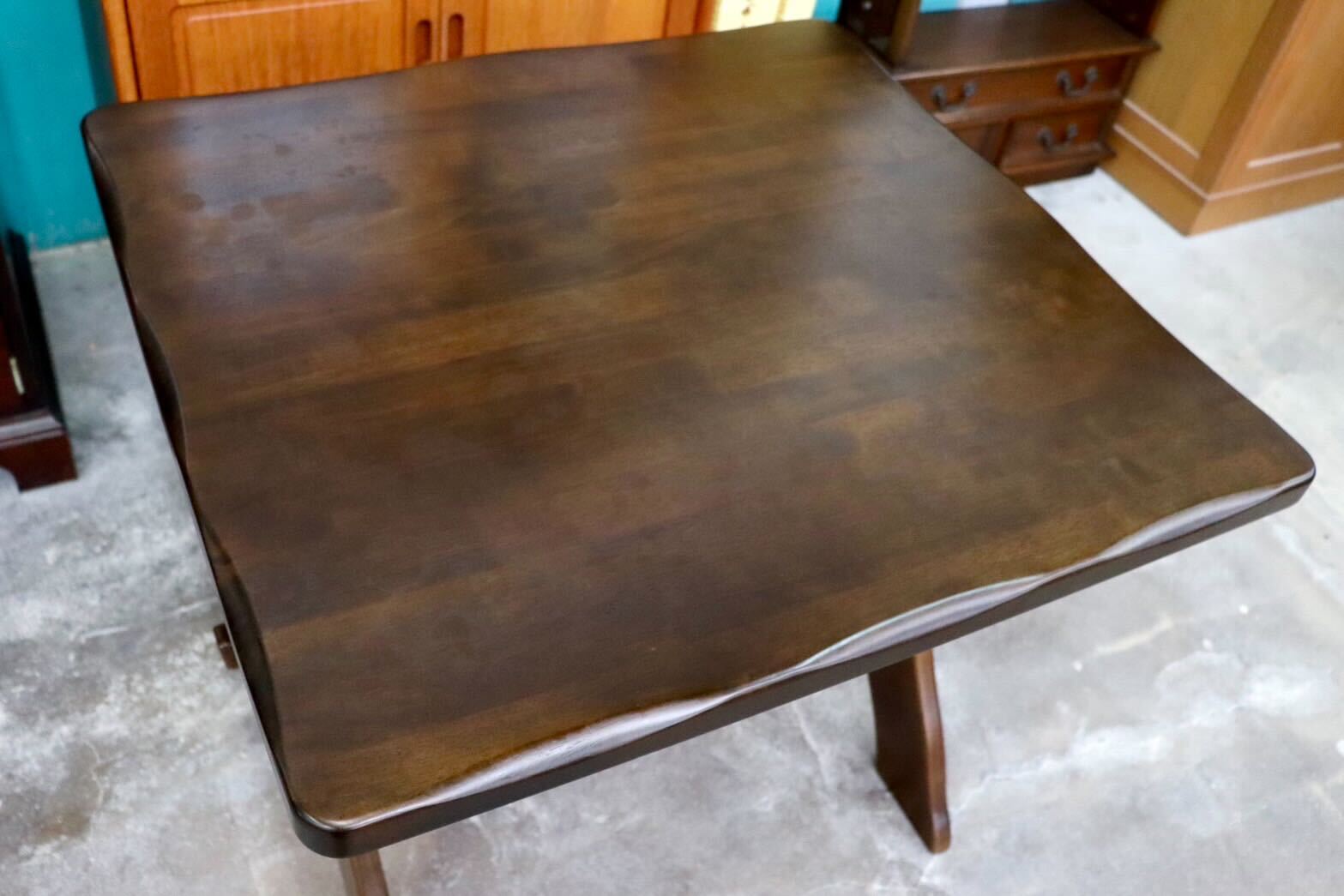 GMIS180○karimoku / カリモク RUSTIC ルスティック ダイニングテーブル 食卓テーブル 机 ヴィンテージ 国産家具