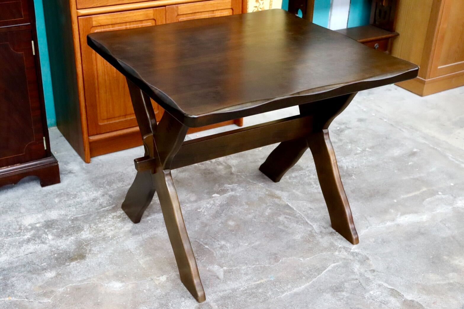 GMIS180○karimoku / カリモク RUSTIC ルスティック ダイニングテーブル 食卓テーブル 机 ヴィンテージ 国産家具