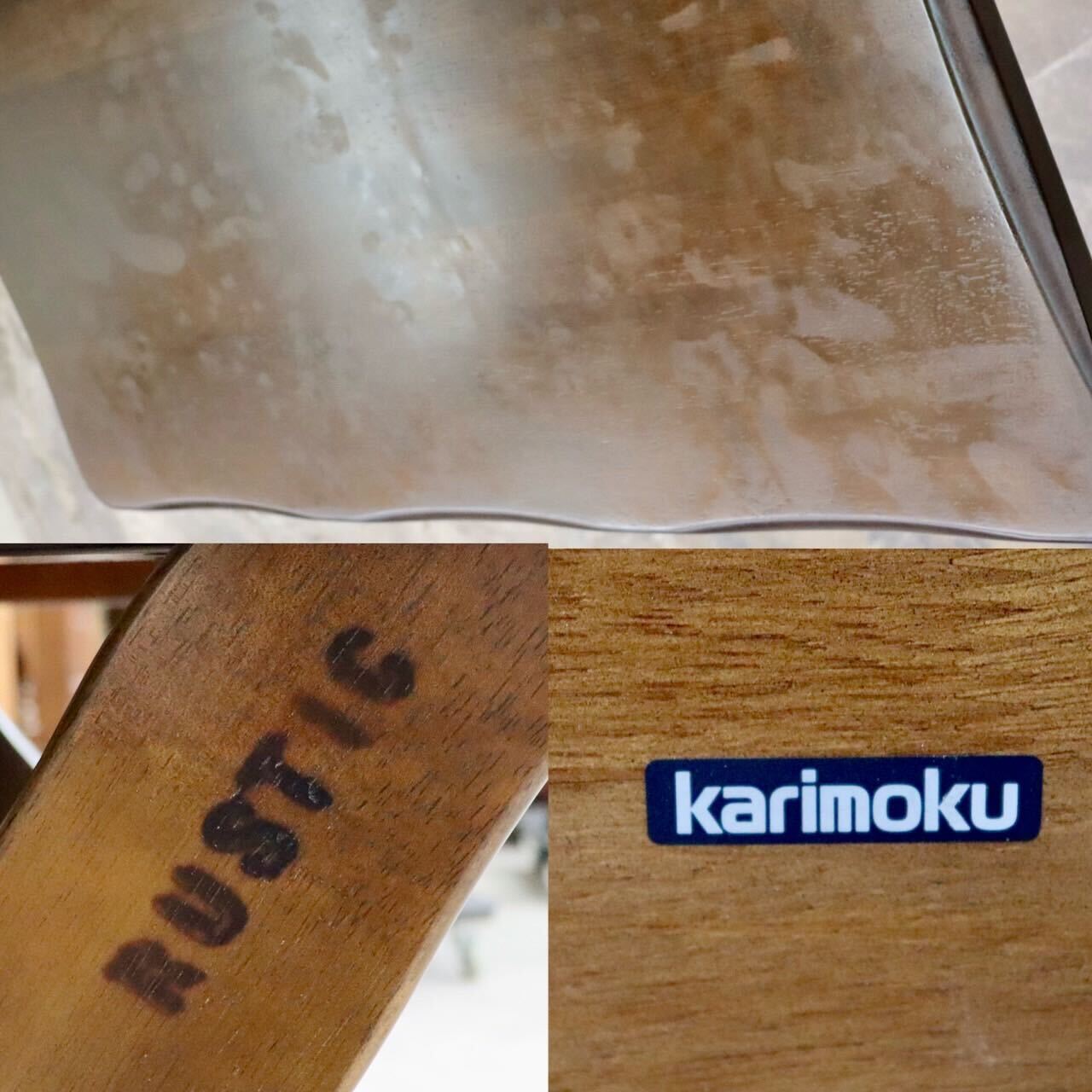 GMIS180○karimoku / カリモク RUSTIC ルスティック ダイニングテーブル 食卓テーブル 机 ヴィンテージ 国産家具