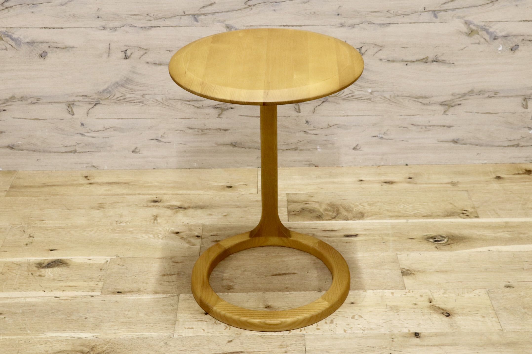 GMJN40○CHERRY FURNITURE / チェリーファニチュア 桜屋工業 LT-310A サイドテーブル ソファテーブル アッシュ材 ナチュラル モダン 展示品