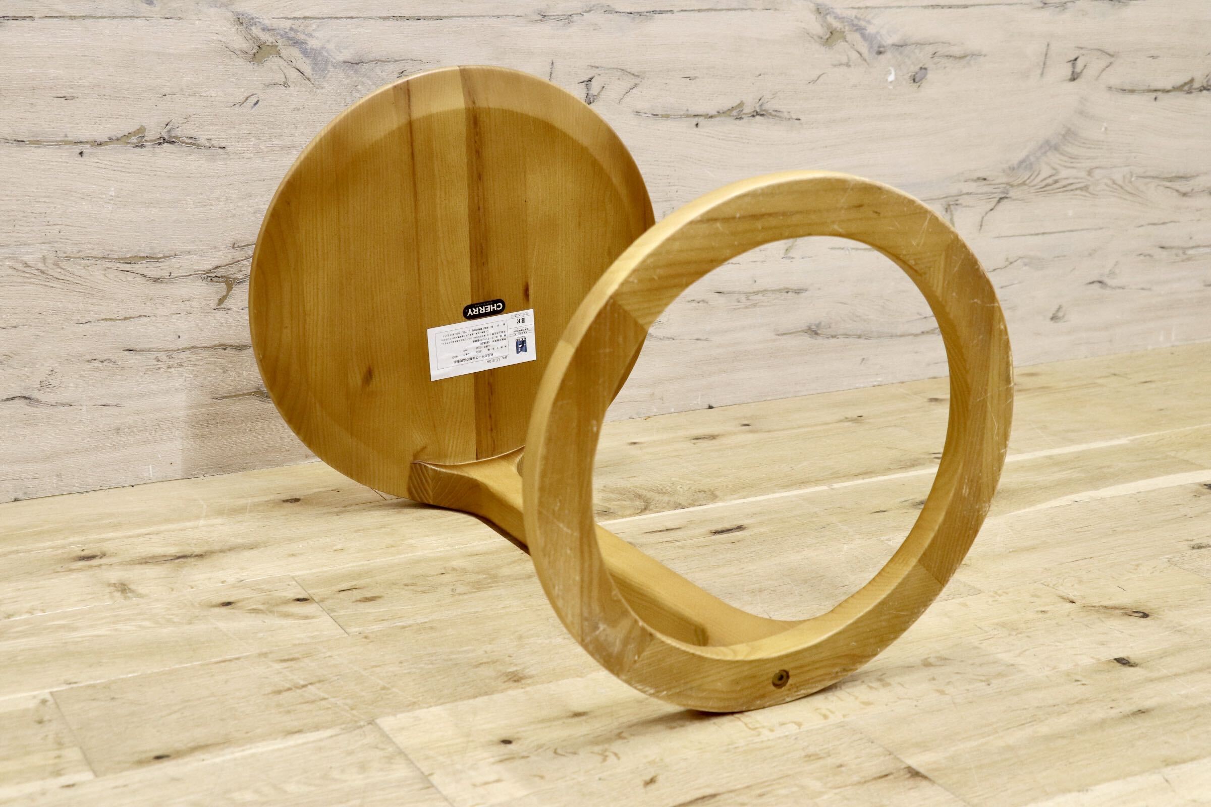GMJN40○CHERRY FURNITURE / チェリーファニチュア 桜屋工業 LT-310A サイドテーブル ソファテーブル アッシュ材 ナチュラル モダン 展示品