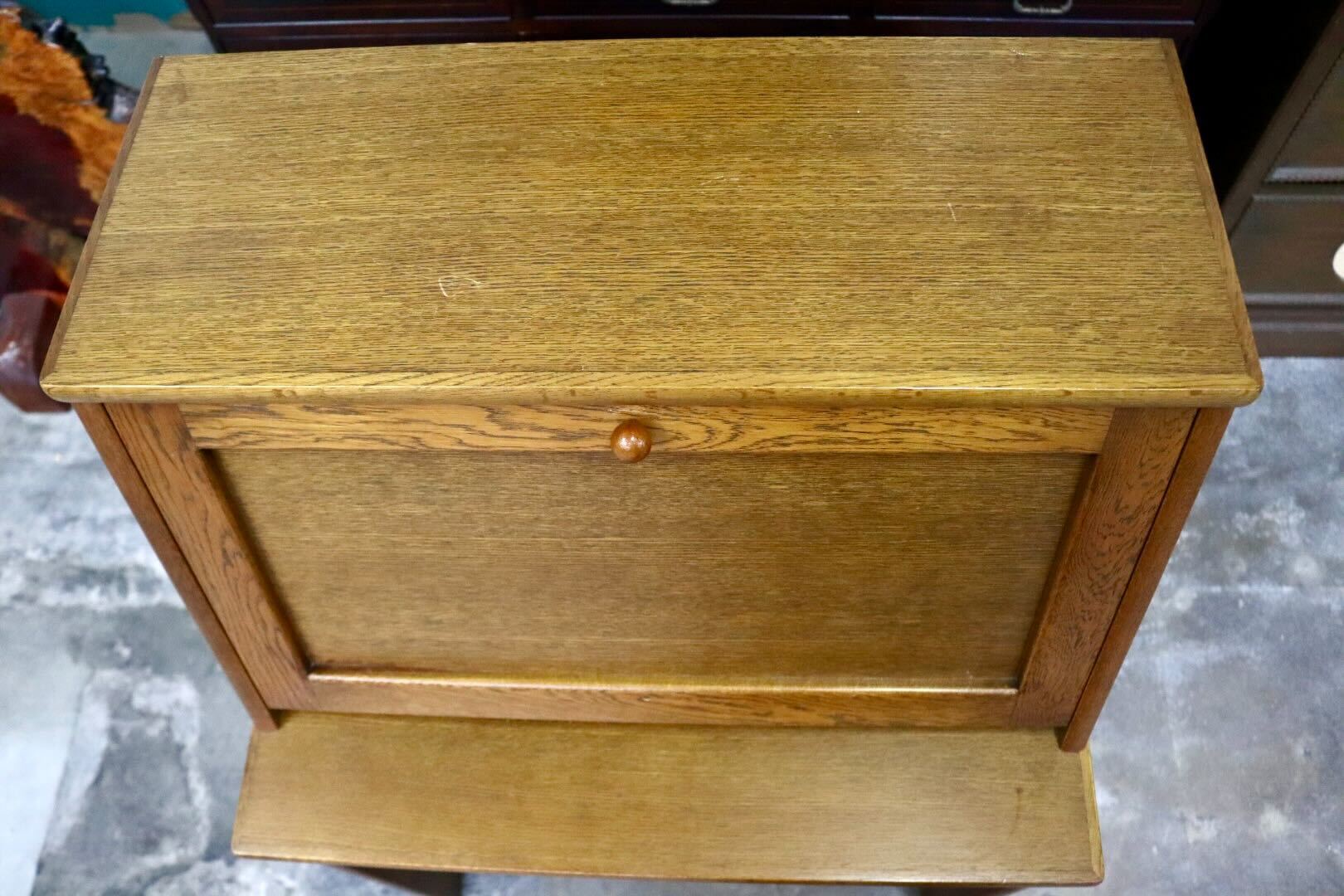 GMIS319○浜本工芸 / HAMAMOTO ライティングビューロー デスク 学習机 書斎机 引き出し レトロ 国産家具