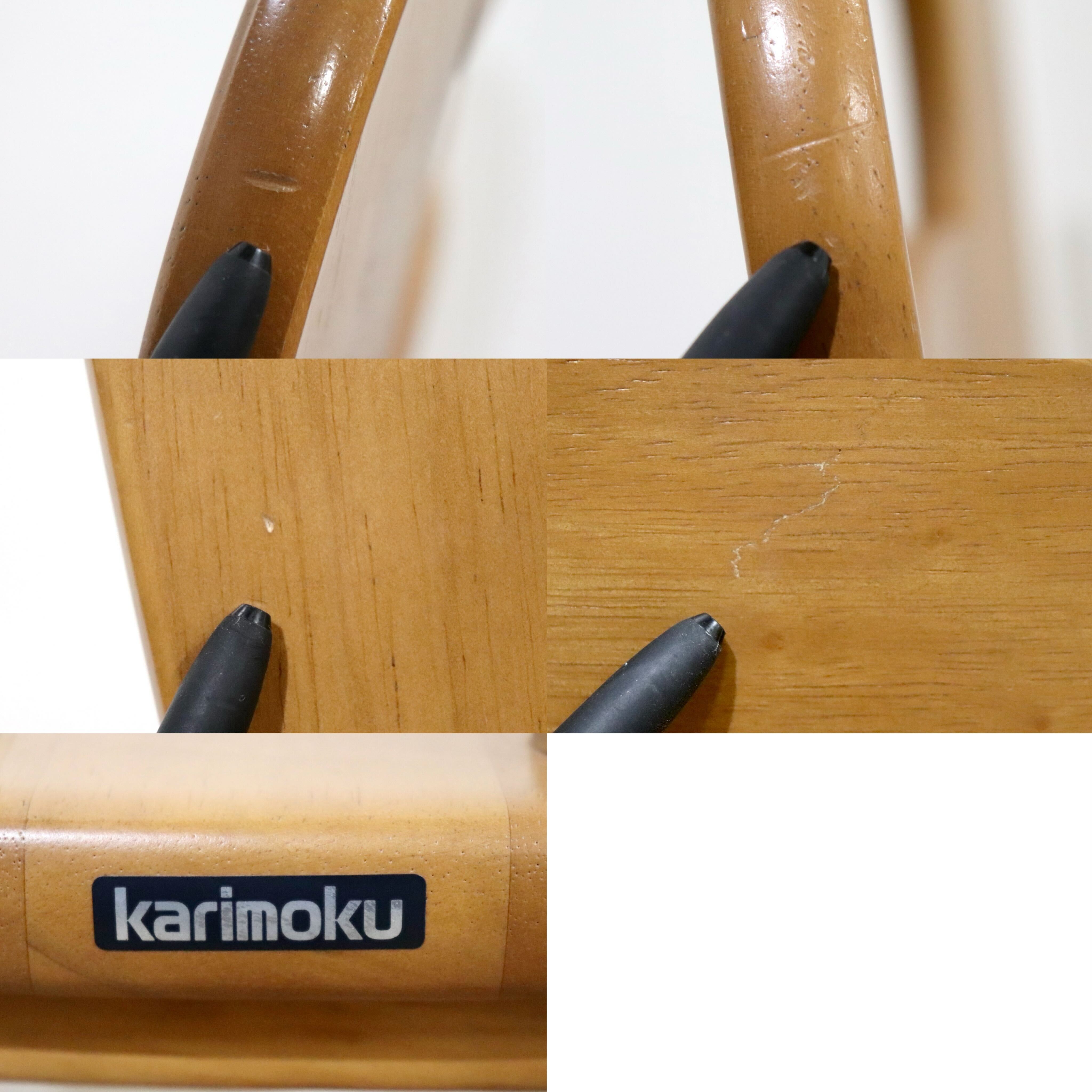 GMHH347B○karimoku / カリモク ダイニングチェア アームレスチェア 椅子 天然木 カントリー ナチュラル モダン 国産家具