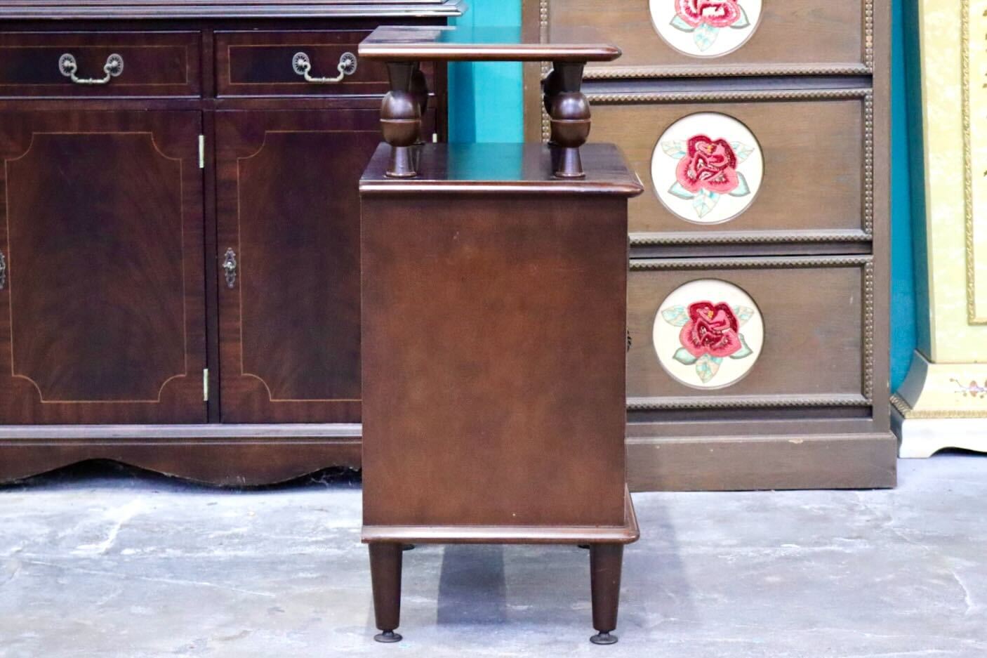 GMIS317○森繁 / MORISHIGE キャビネット 飾り台 花台 サイドボード 収納家具 レトロ モダン アンティーク