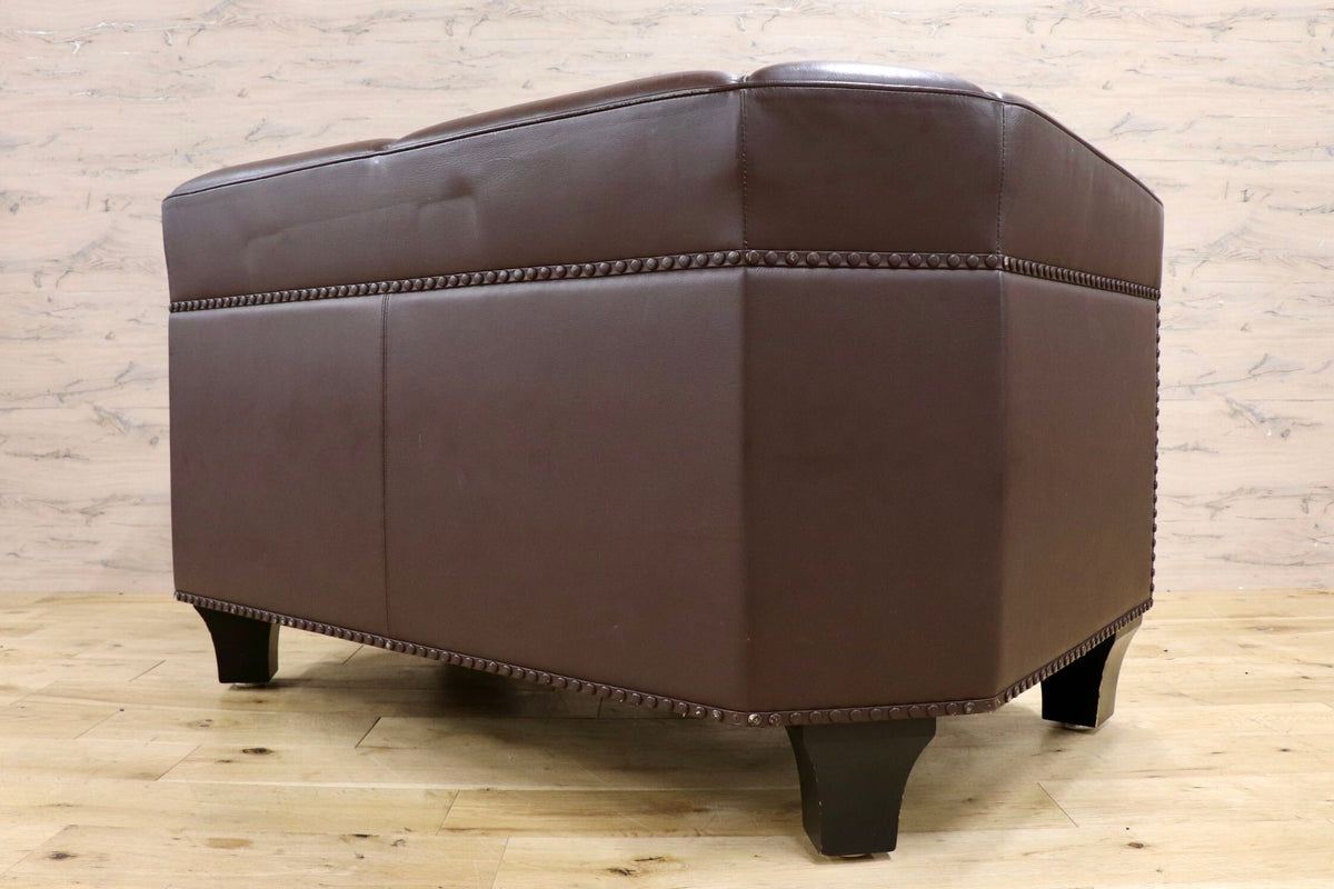 GMJS308○WITTMANN / ヴィットマン ヨーゼフホフマン パレストックレット 2人掛けソファ 総本革 オーストリア 最高級 定価約230万