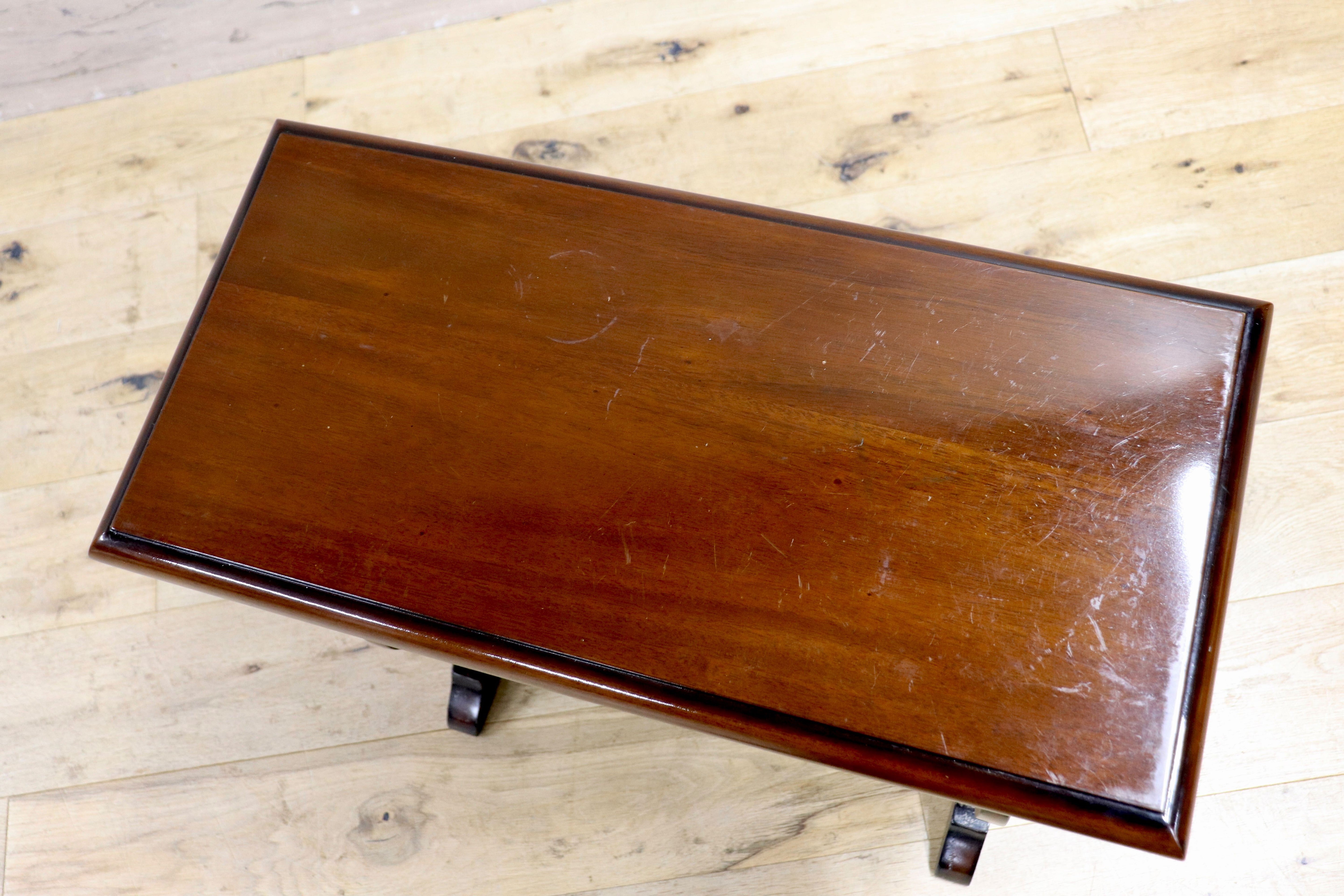 GMIK753F○クラシック マガジンラック サイドテーブル ヴィンテージ アンティーク調 ヨーロピアン 木製