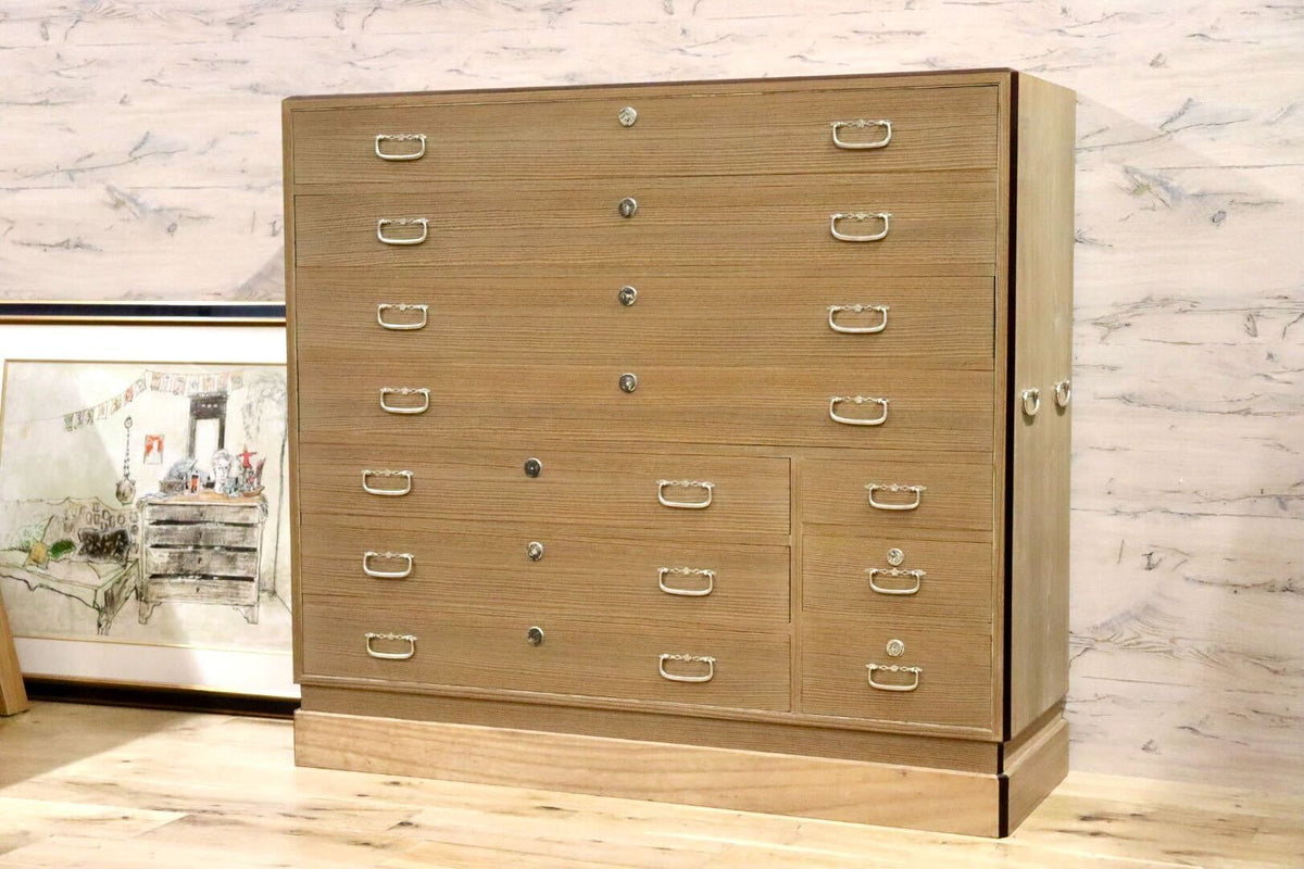 GMHH54A○宮﨑家具 最高級 総桐箪笥 チェスト 衣装箪笥 伝統工芸 和 