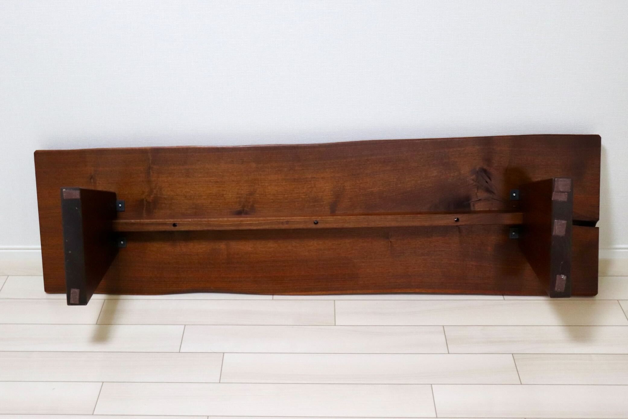 GMIK692○無垢材 ベンチ 長椅子 腰掛け 椅子 チェア スツール ローテーブル 飾り台 和家具 和モダン レトロ アンティーク