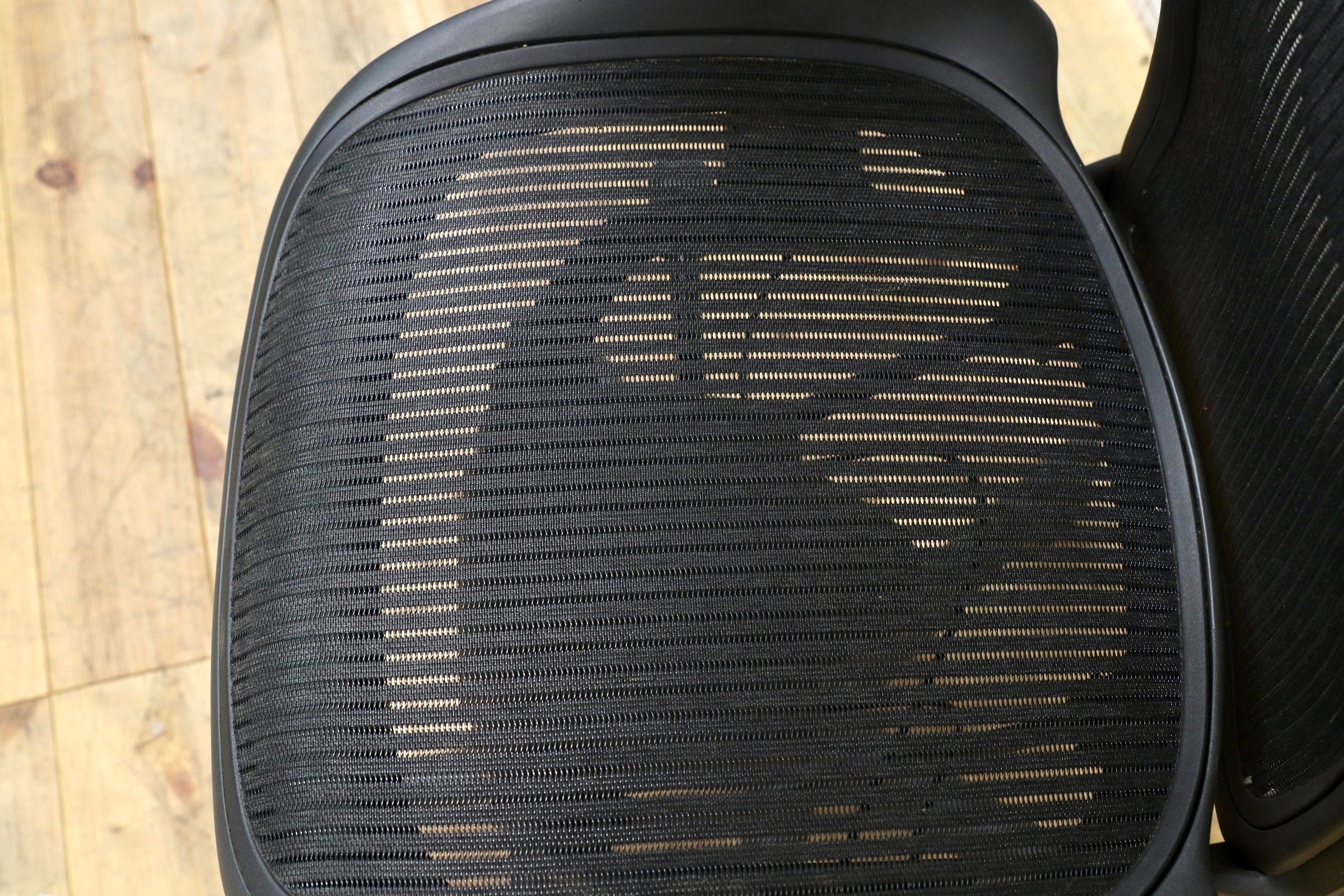 GMJK282○Herman Miller / ハーマンミラー アーロンチェア クラシック Bサイズ フル装備 ランバー メッシュ デスクチェア オフィスチェア