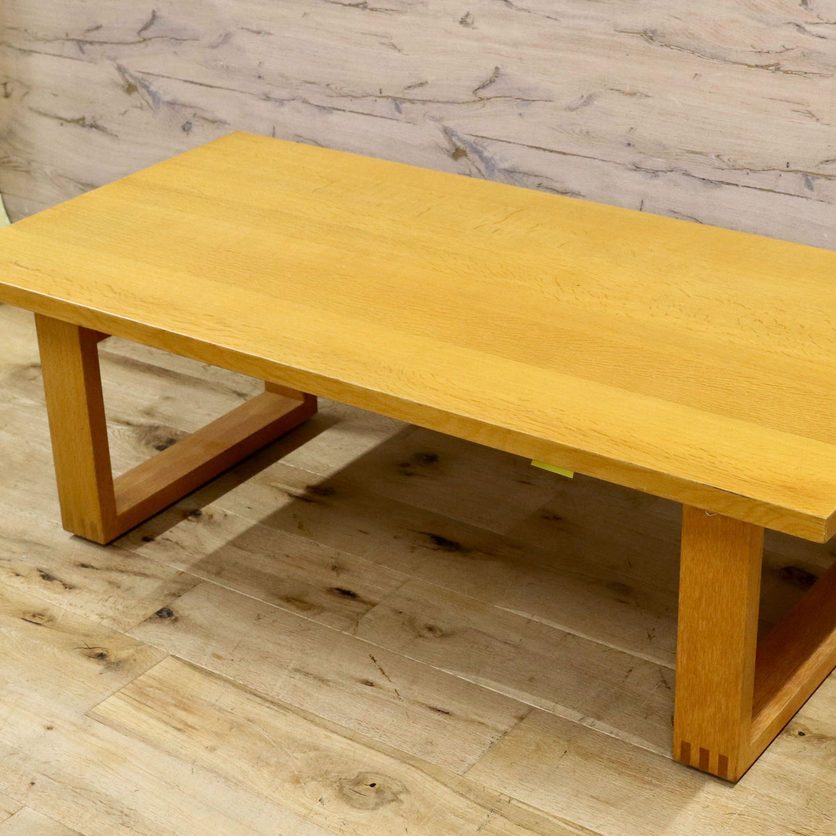 GMHS338○無印良品 / MUJI オーク無垢材 センターテーブル リビング  