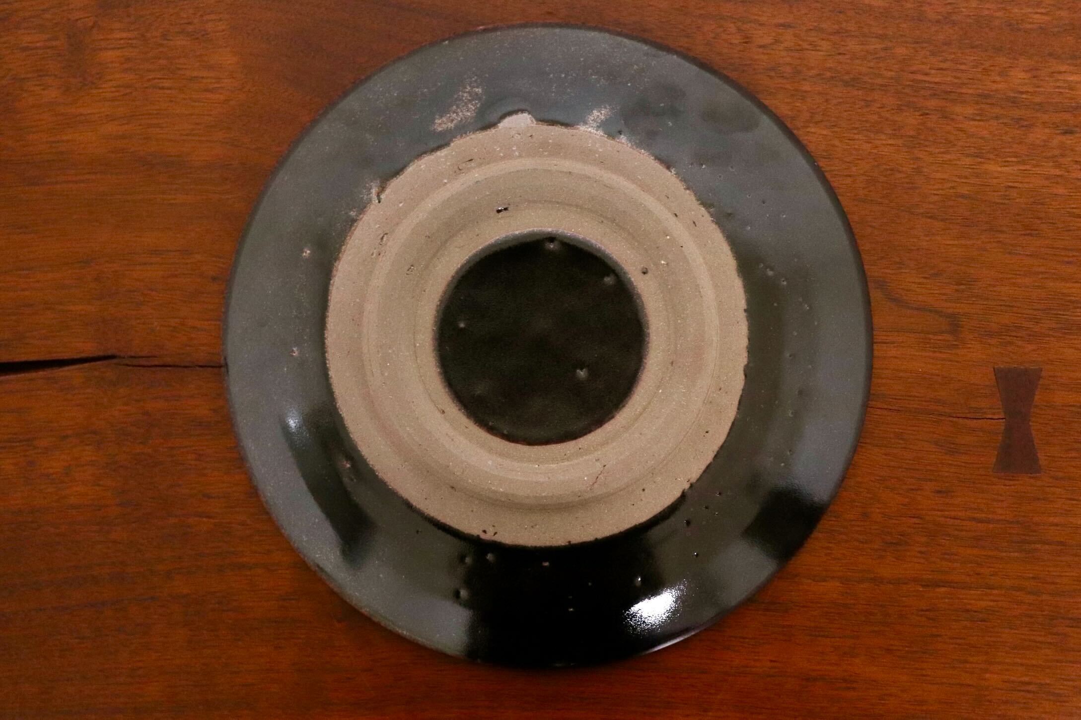 GMIO327B○陶勝窯 丹波焼 網目皿7寸 市野勝 市野勝磯 陶器 工芸品 丹波篠山 未使用