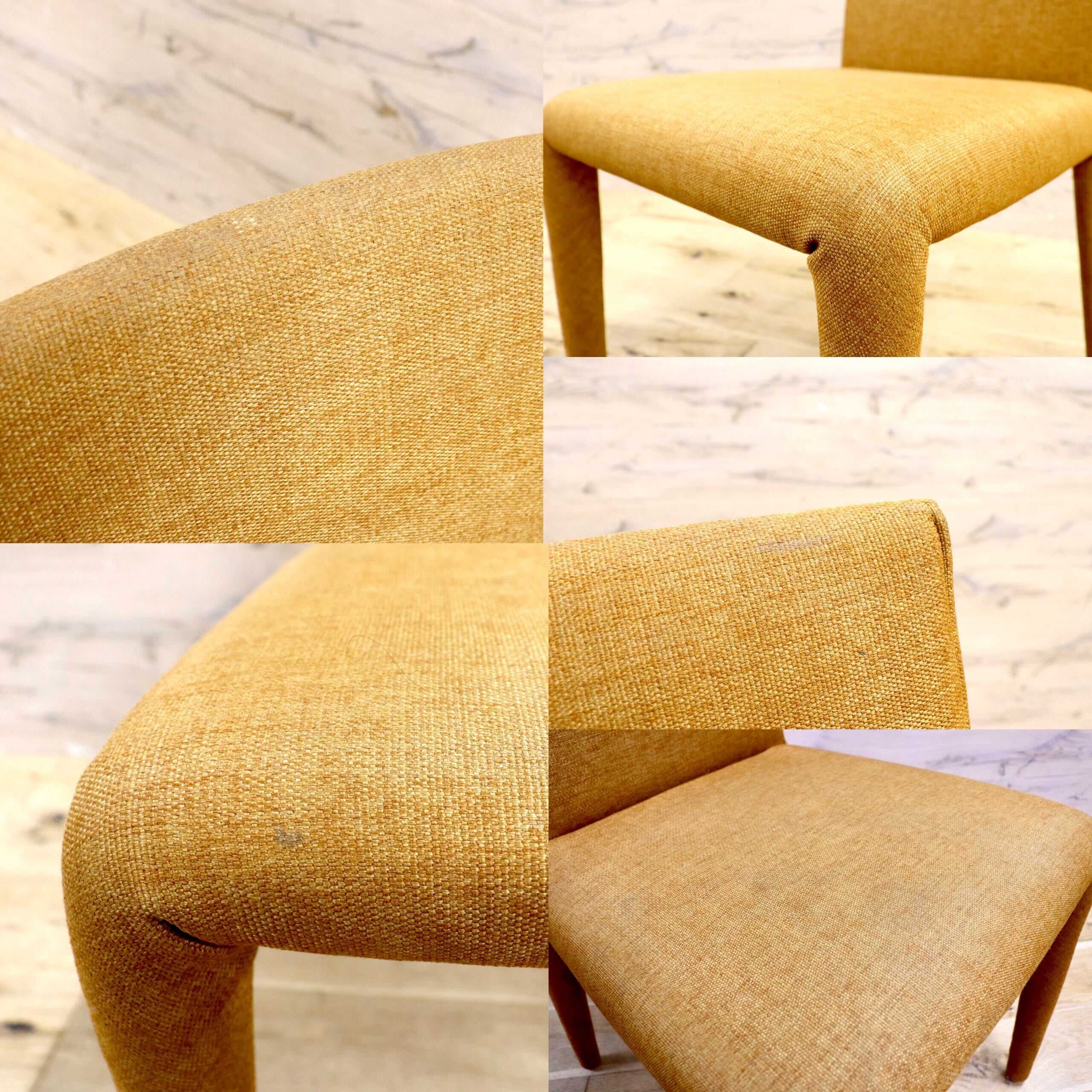 GMIH327B○B&B ITALIA / ビーアンドビー VOL AU VENT ヴォロ ヴァンチェア ダイニングチェア 2脚セット ファブリック モダン