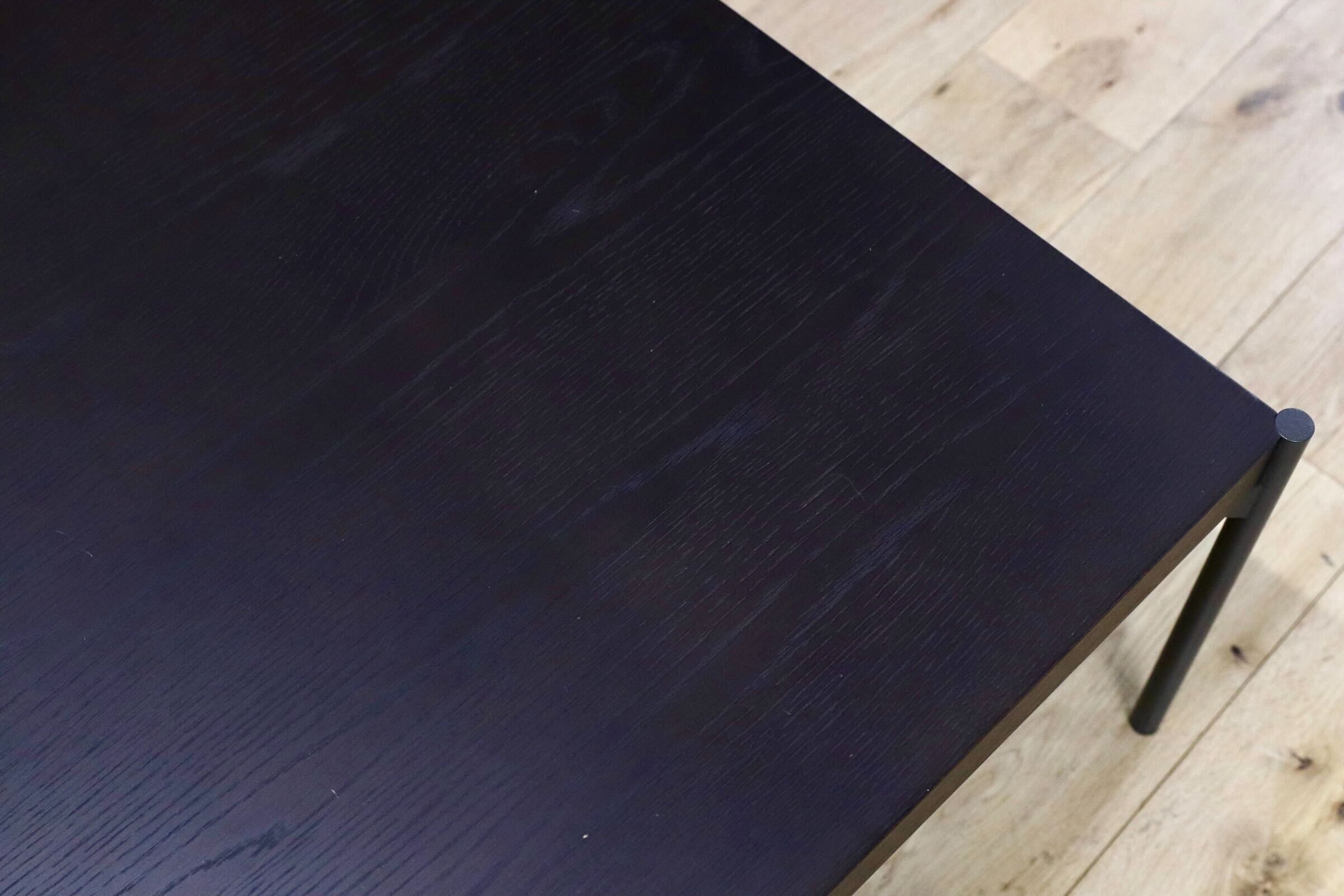 GMIH505○arflex / アルフレックス LINEA リネア センターテーブル リビングテーブル オーク材 ダークブラウン イタリアモダン 展示品