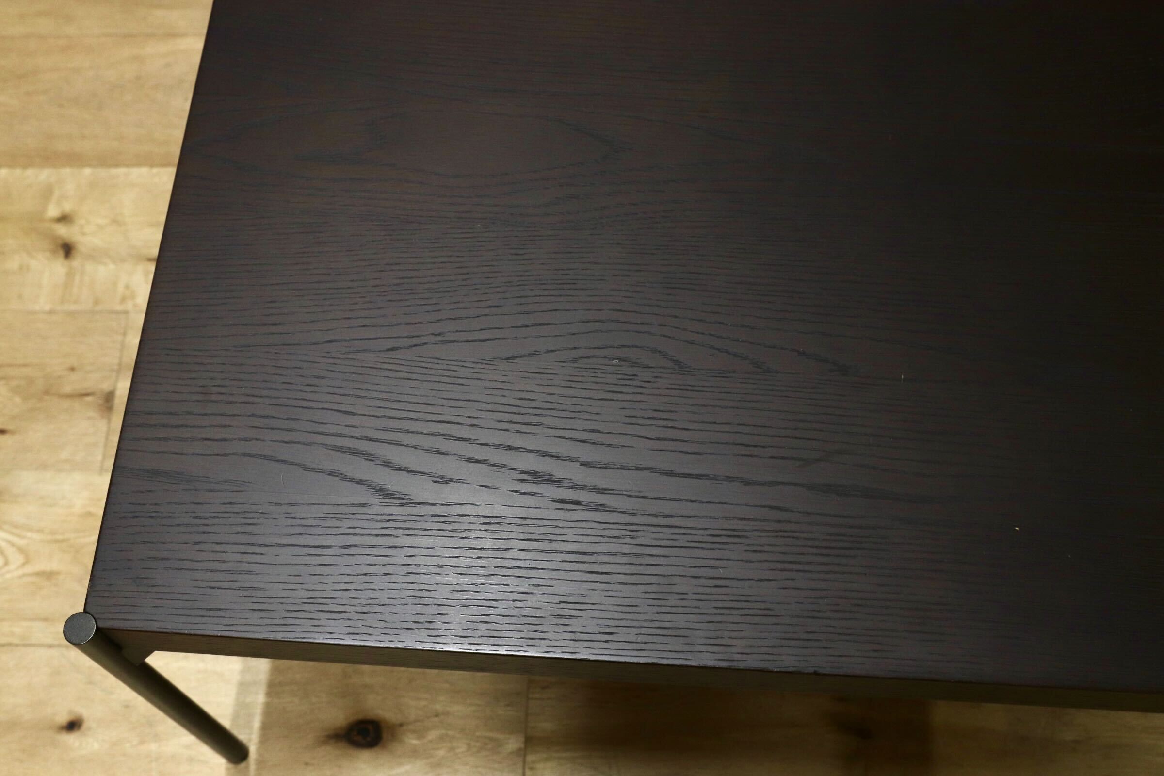 GMIH505○arflex / アルフレックス LINEA リネア センターテーブル リビングテーブル オーク材 ダークブラウン イタリアモダン 展示品