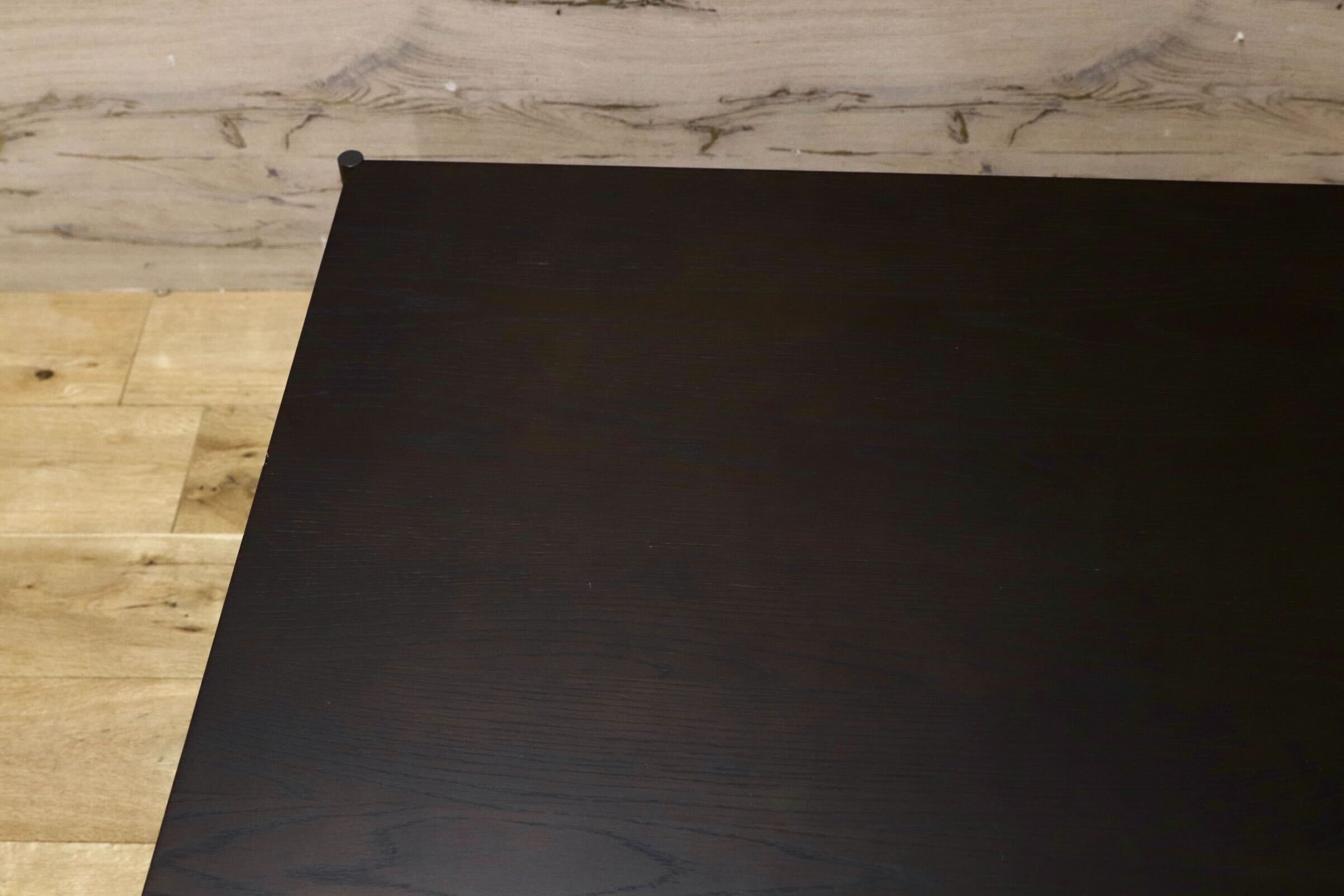 GMIH505○arflex / アルフレックス LINEA リネア センターテーブル リビングテーブル オーク材 ダークブラウン イタリアモダン 展示品