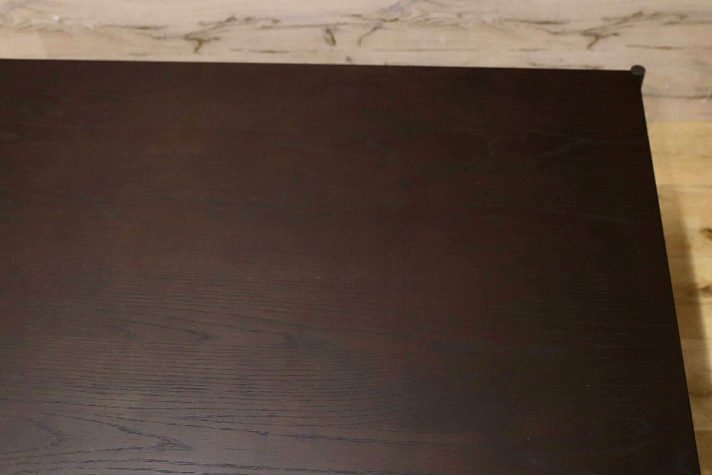 GMIH505○arflex / アルフレックス LINEA リネア センターテーブル リビングテーブル オーク材 ダークブラウン イタリアモダン 展示品