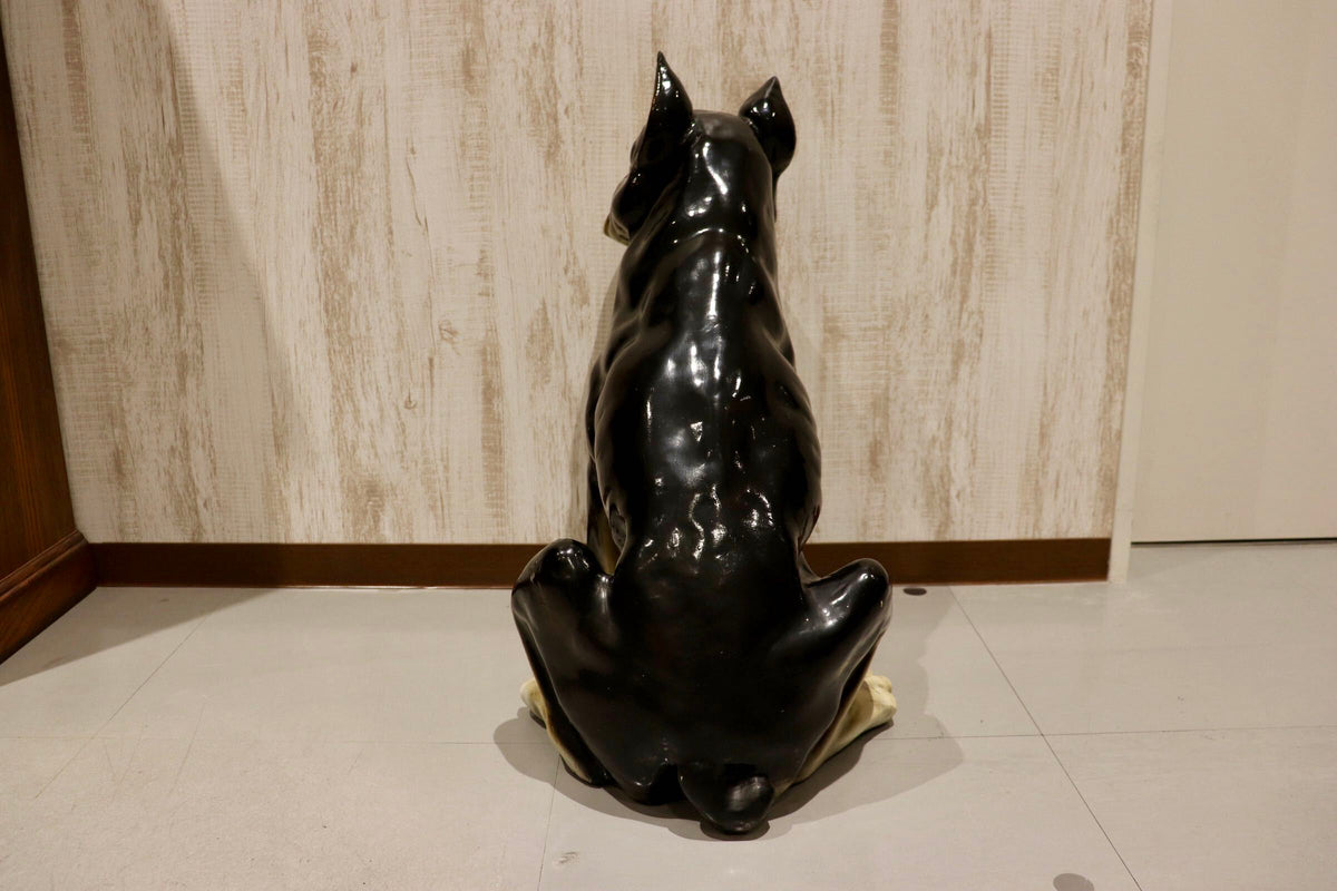 GMJS360◯ヴィンテージ 犬 オブジェ 置物 インテリア ブルドッグ系