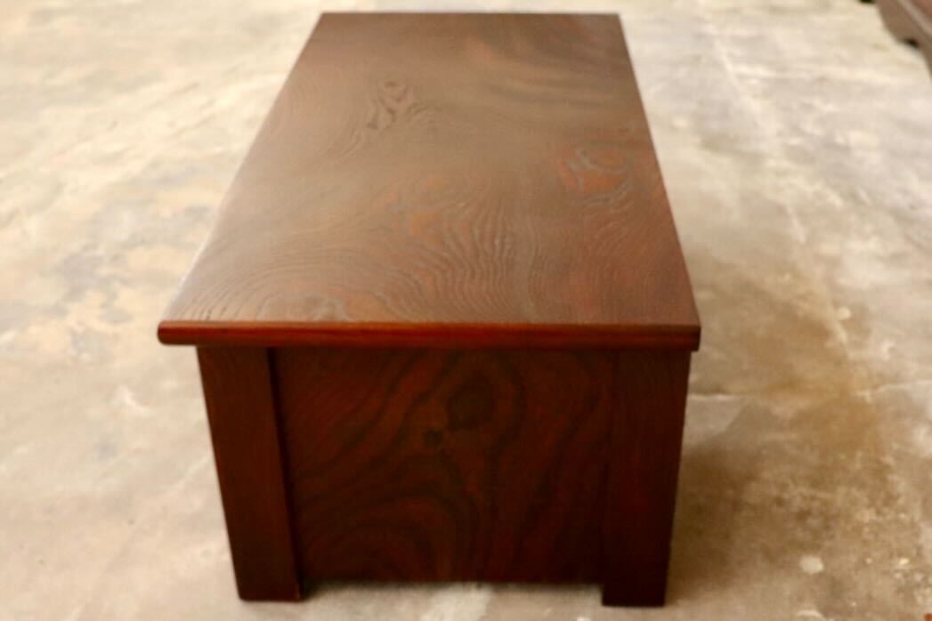 値下げ！昭和レトロ 古家具 木製　　けやき　座机　文机　書机　アンティーク 値下げ！昭和レトロ 古家具 木製 けやき 座机 文机 書机