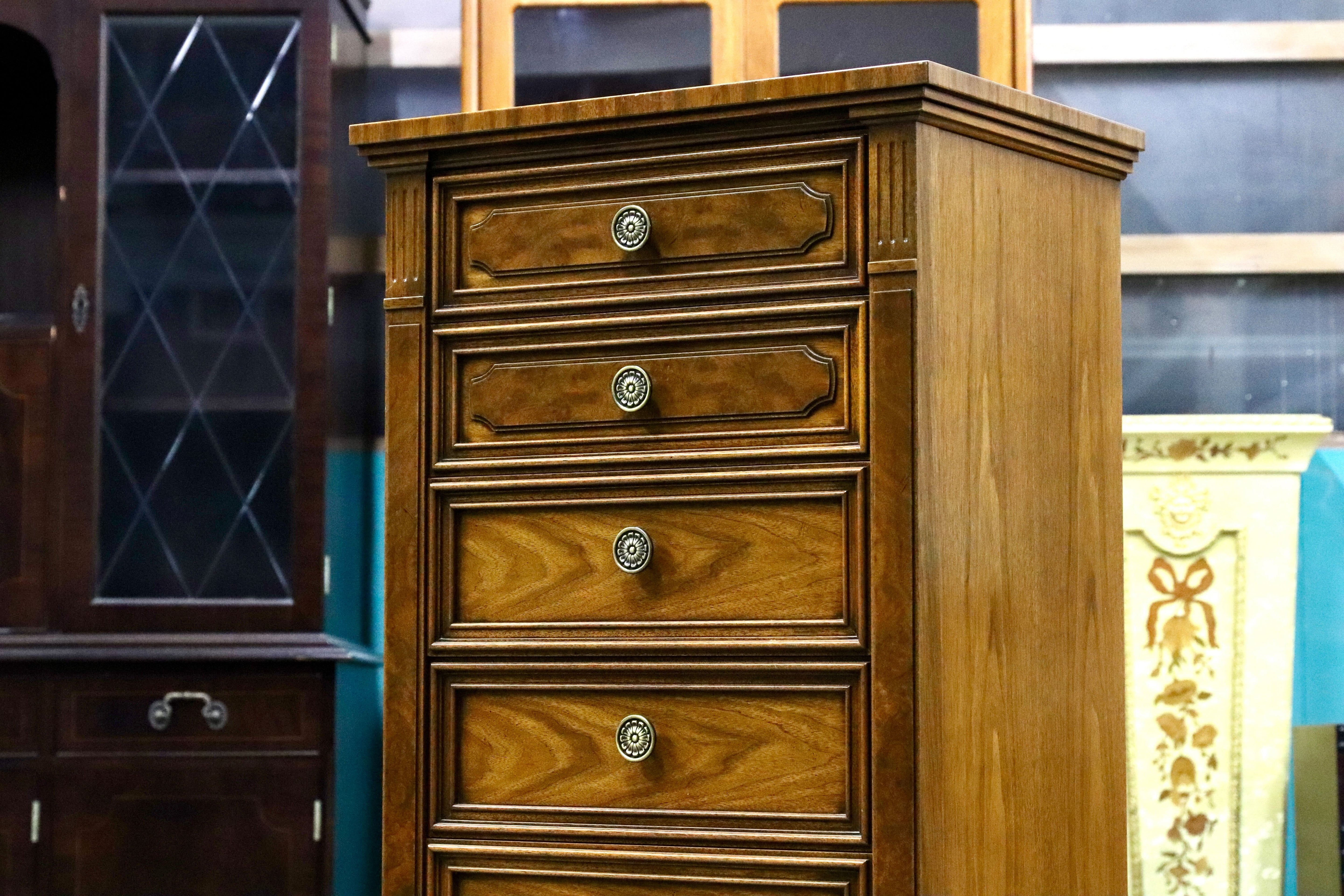GMIK501B○DREXEL HERITAGE / ドレクセルヘリテイジ フランチェスカ トールチェスト 整理箪笥 リビングボード US クラシック 定価約60万