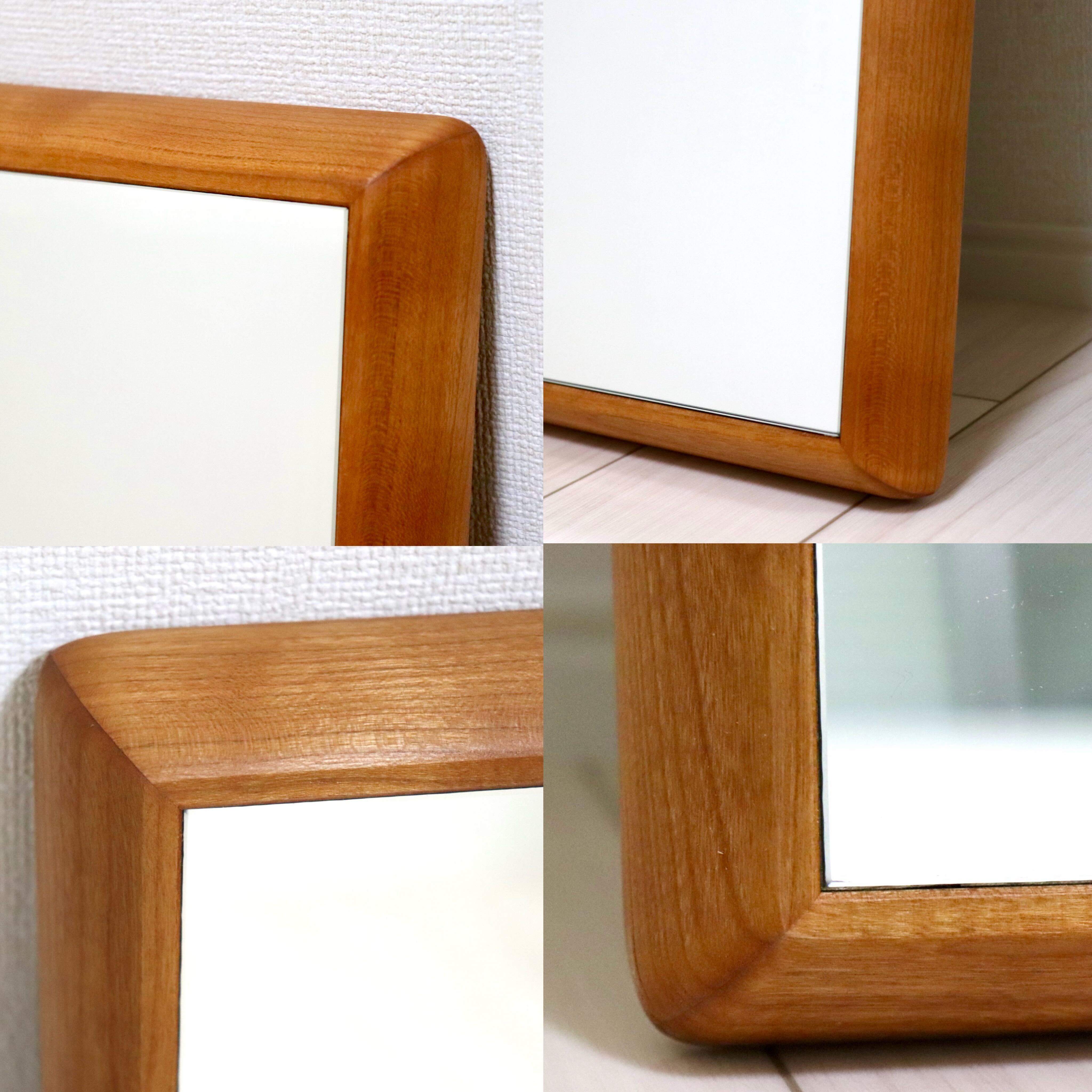 GMIH415B○SENNOKI / センノキ ステラシリーズ ウォールミラー 壁掛けミラー 全身鏡 鏡 姿見 ミラー アメリカンチェリー材 定価約3万