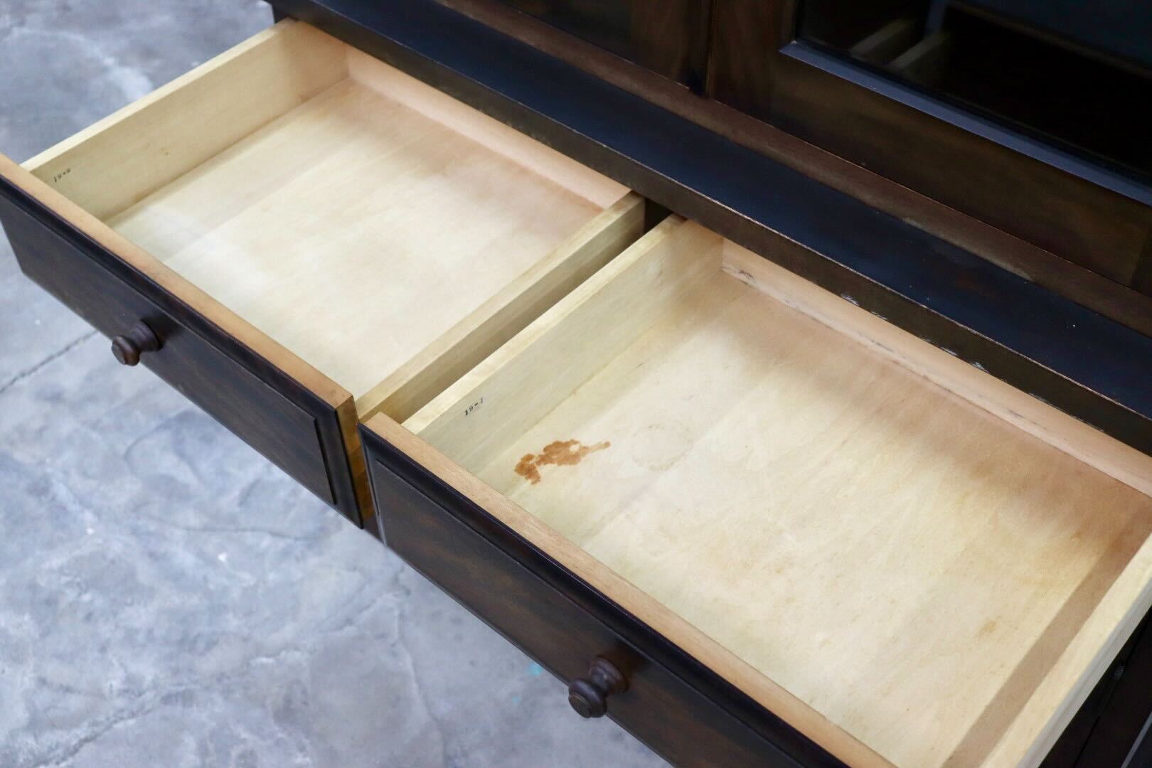 GMHK866○九州民芸家具 食器棚 本棚 飾り棚 カップボード キャビネット 収納家具 和家具 レトロ 古民家 ヴィンテージ 検）松本民芸家具