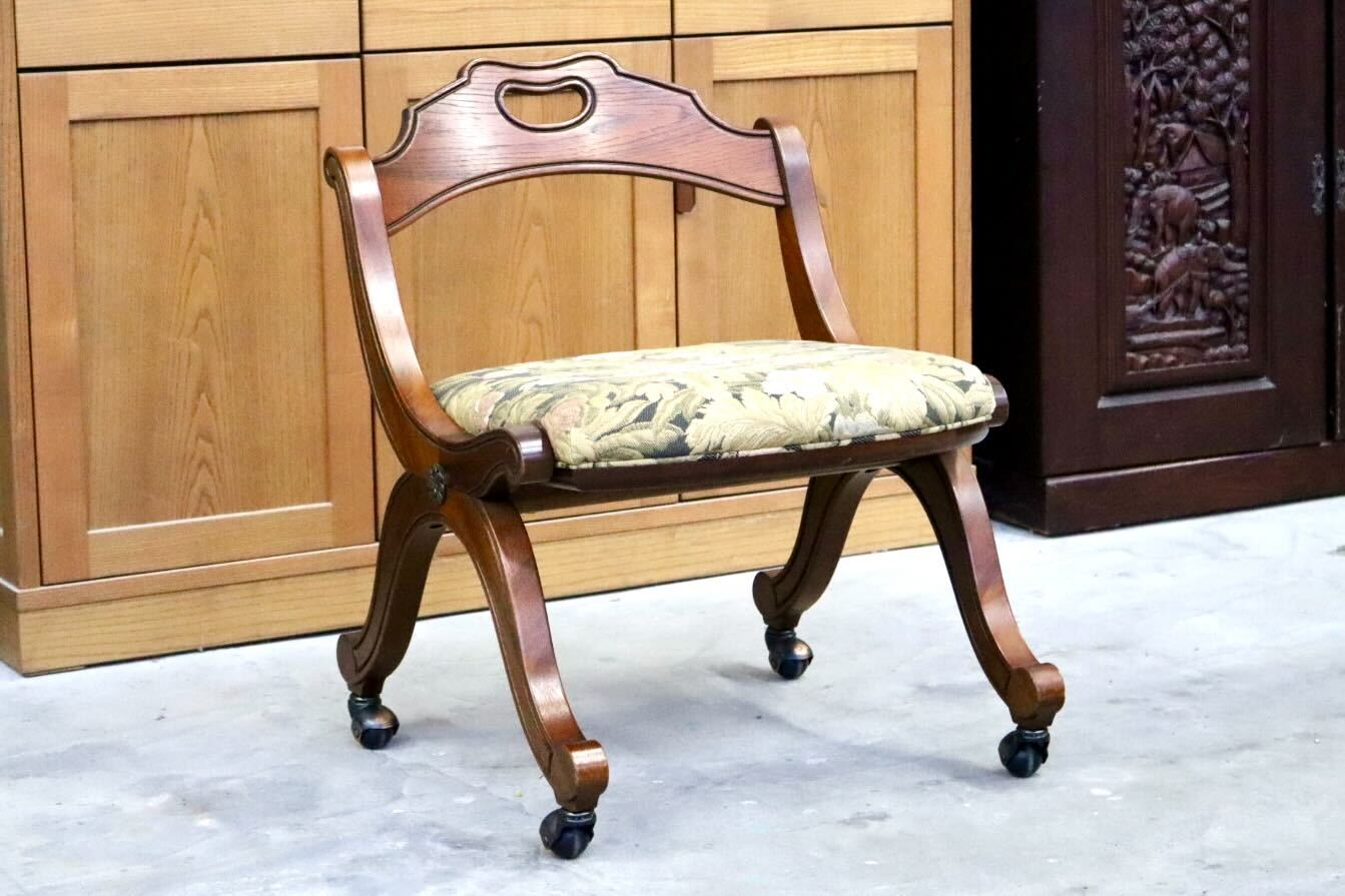 GMIK674A○DREXEL HERITAGE / ドレクセルヘリテイジ エスペラント ダイニングチェア 椅子 キャスター ヴィンテージ クラシック 定価約21万