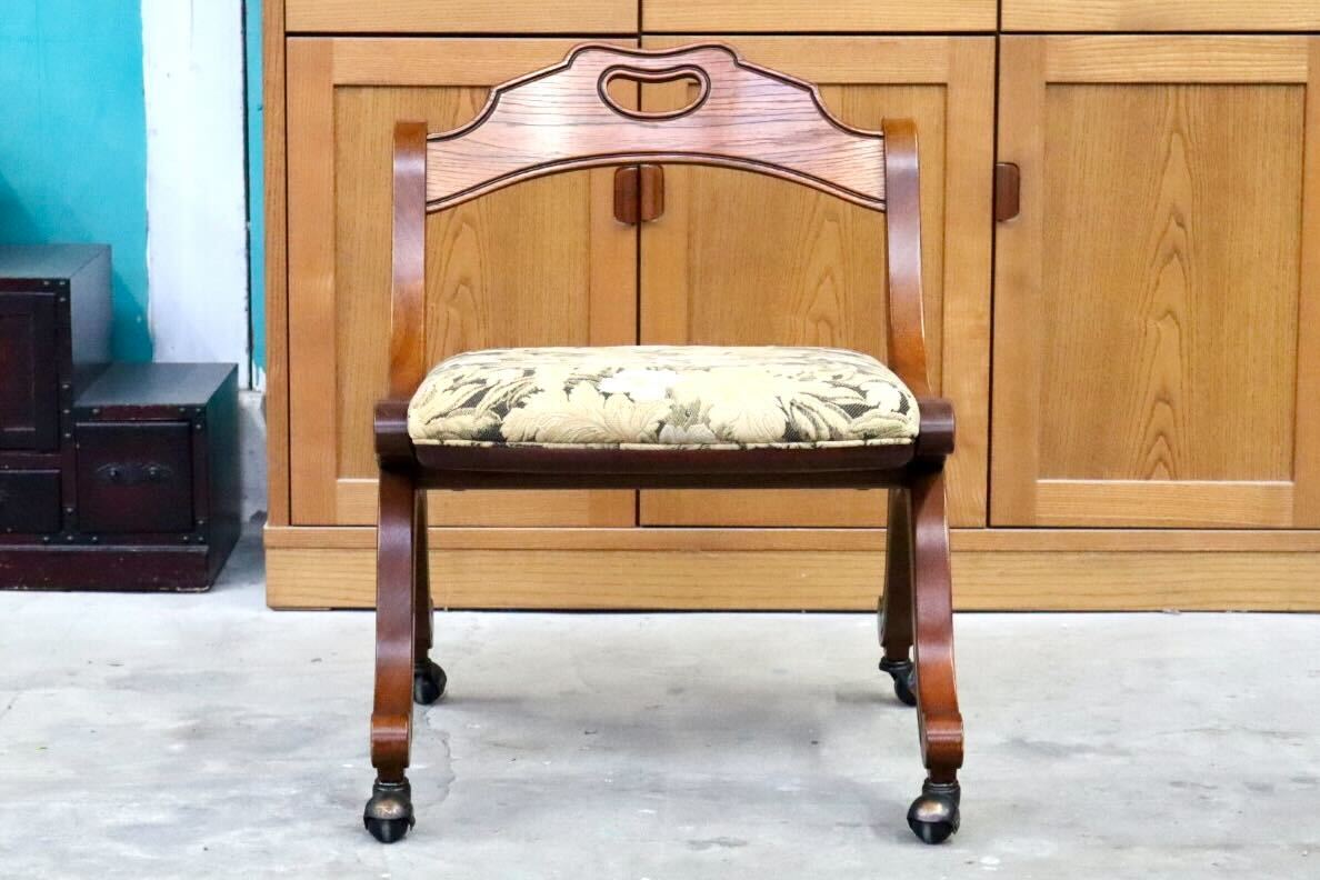 GMIK674B○DREXEL HERITAGE / ドレクセルヘリテイジ エスペラント ダイニングチェア 椅子 キャスター ヴィンテージ クラシック 定価約21万