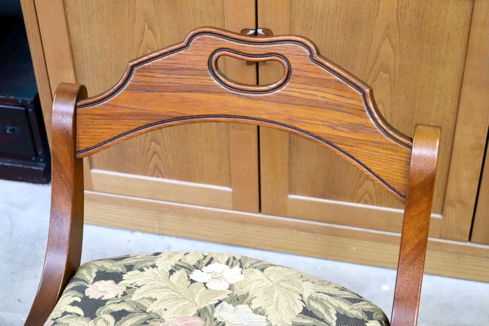 GMIK674B○DREXEL HERITAGE / ドレクセルヘリテイジ エスペラント ダイニングチェア 椅子 キャスター ヴィンテージ クラシック 定価約21万