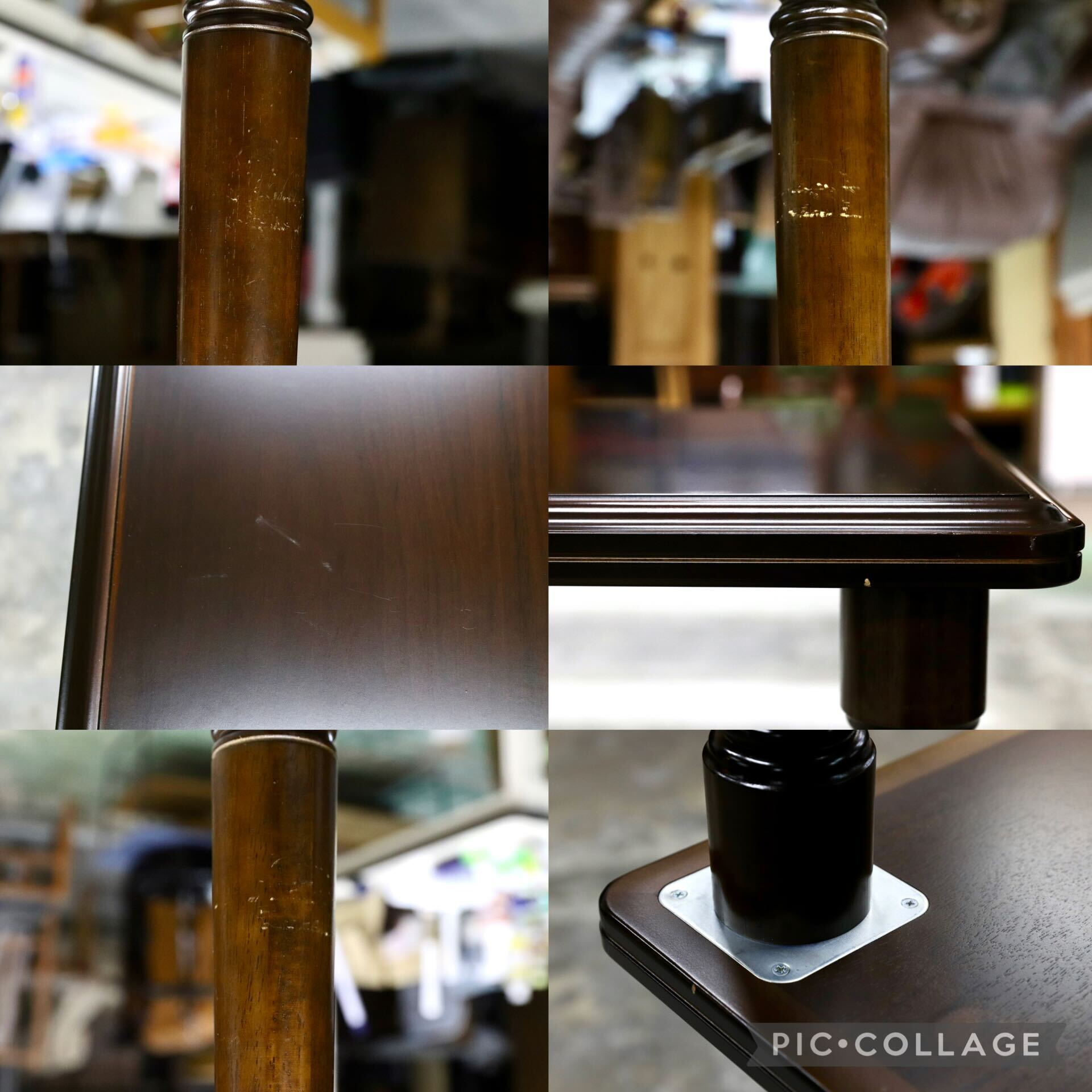 GMJS3○karimoku / カリモク コロニアル ダイニングテーブル 食卓テーブル DC3300 クラシック 日本製 定価約9万 展示品