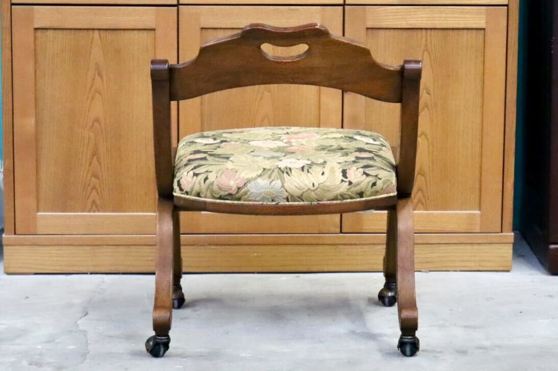 GMIK674C○DREXEL HERITAGE / ドレクセルヘリテイジ エスペラント ダイニングチェア 椅子 キャスター ヴィンテージ クラシック 定価約21万