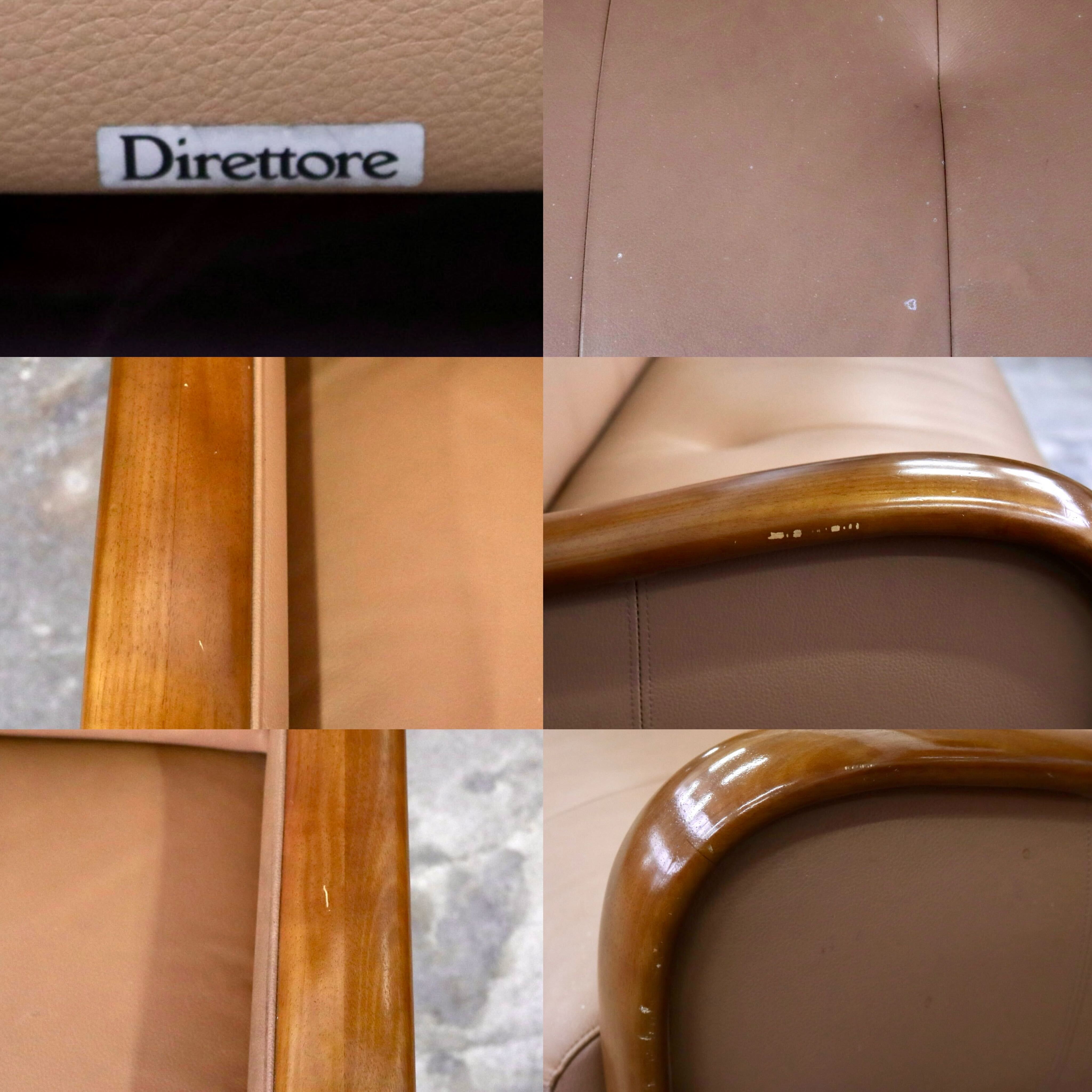GMIK890○karimoku / カリモク Direttore ディレトーレ 3人掛けソファ トリプルソファ 長椅子 本革 国産家具