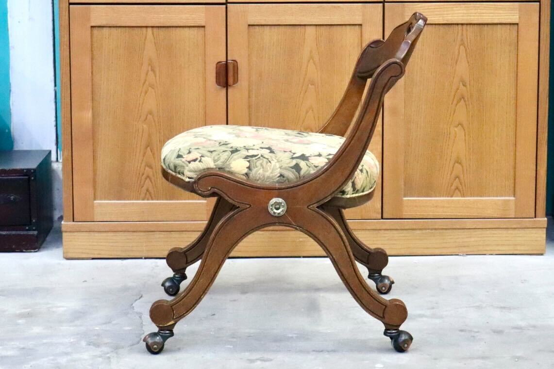 GMIK674C○DREXEL HERITAGE / ドレクセルヘリテイジ エスペラント ダイニングチェア 椅子 キャスター ヴィンテージ クラシック 定価約21万