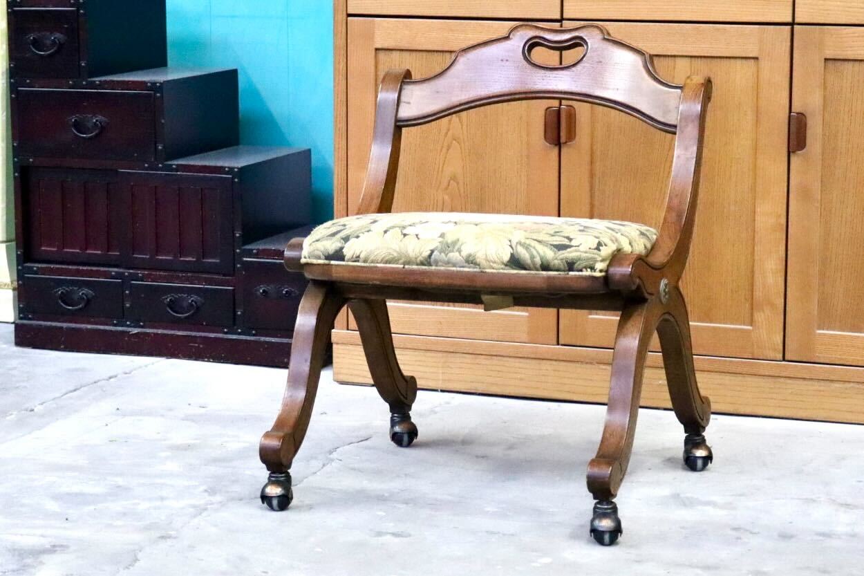 GMIK674D○DREXEL HERITAGE / ドレクセルヘリテイジ エスペラント ダイニングチェア 椅子 キャスター ヴィンテージ クラシック 定価約21万