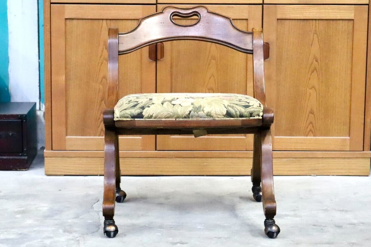 GMIK674D○DREXEL HERITAGE / ドレクセルヘリテイジ エスペラント ダイニングチェア 椅子 キャスター ヴィンテージ クラシック 定価約21万