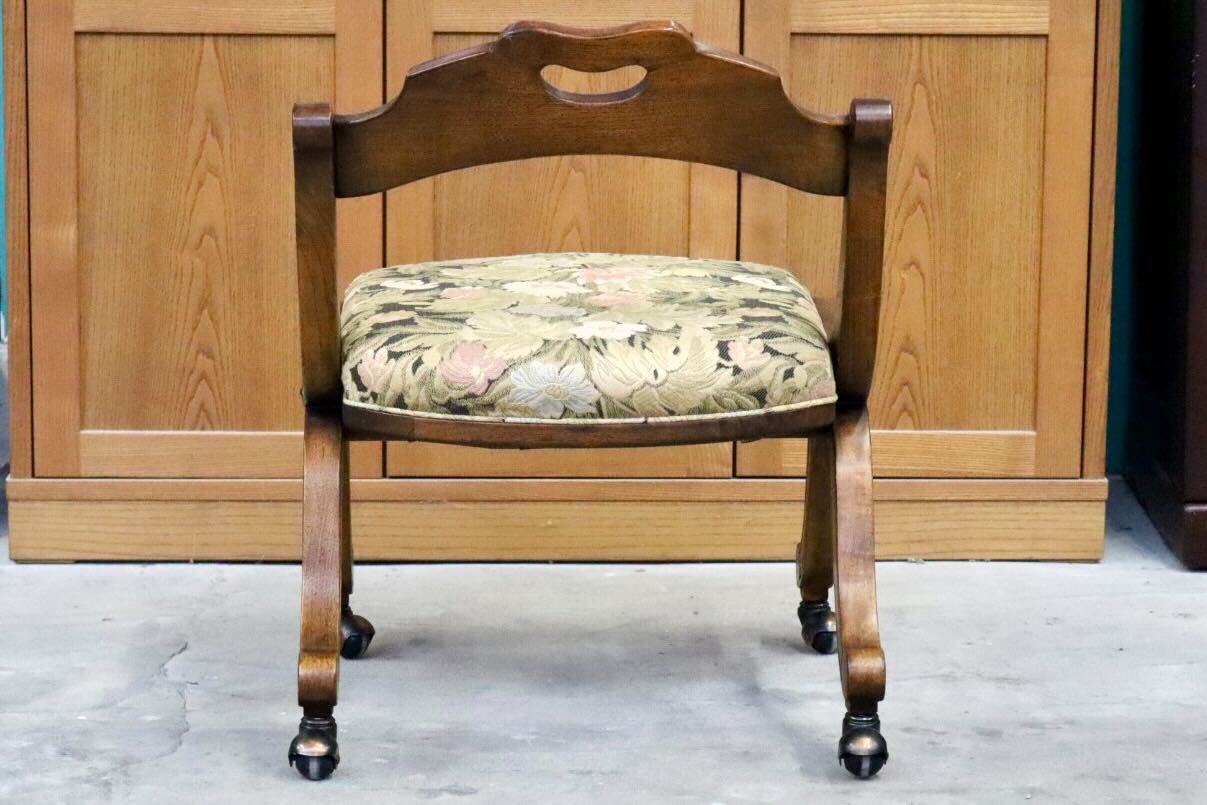 GMIK674D○DREXEL HERITAGE / ドレクセルヘリテイジ エスペラント ダイニングチェア 椅子 キャスター ヴィンテージ クラシック 定価約21万