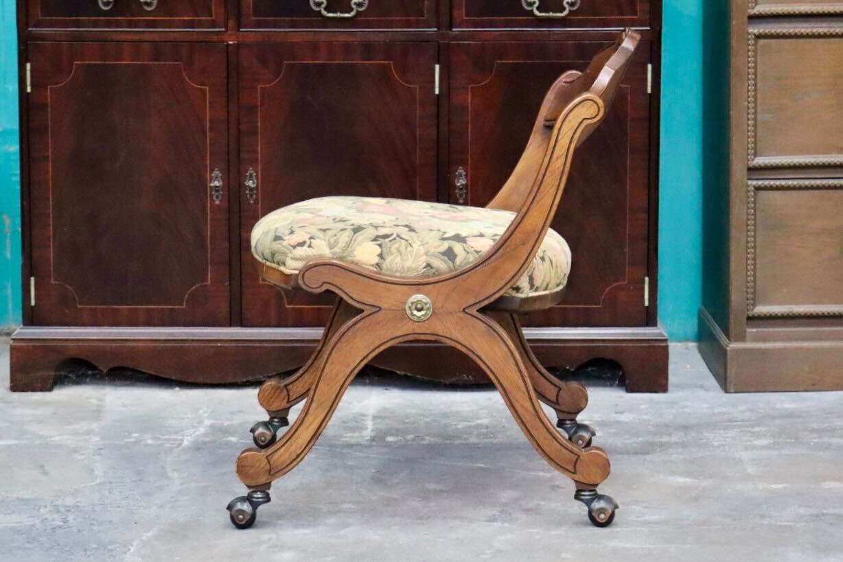 GMIK674E○DREXEL HERITAGE / ドレクセルヘリテイジ エスペラント ダイニングチェア 椅子 キャスター ヴィンテージ クラシック 定価約21万