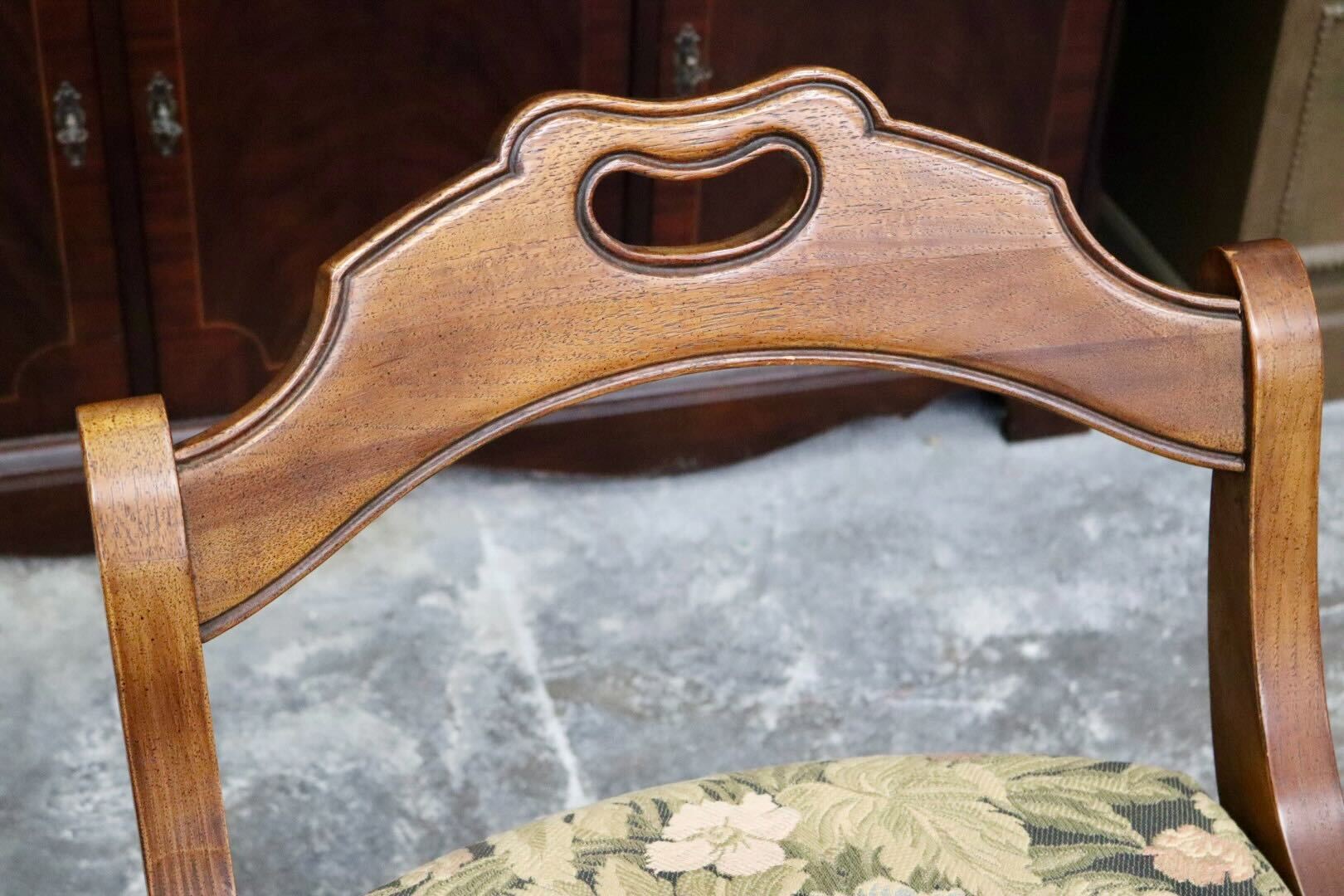 GMIK674E○DREXEL HERITAGE / ドレクセルヘリテイジ エスペラント ダイニングチェア 椅子 キャスター ヴィンテージ クラシック 定価約21万