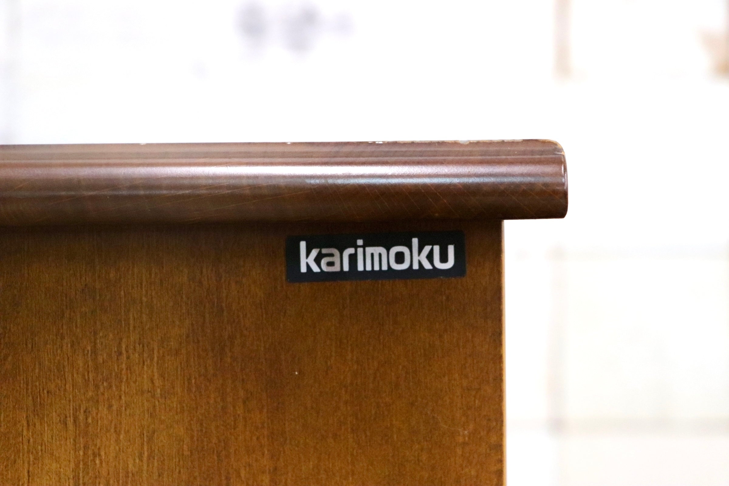 GMJS217A〇karimoku / カリモク スリッパラック シューズラック 収納ラック 玄関収納 5段 スリッパ立て 収納棚 飾り棚 レトロ 国産家具